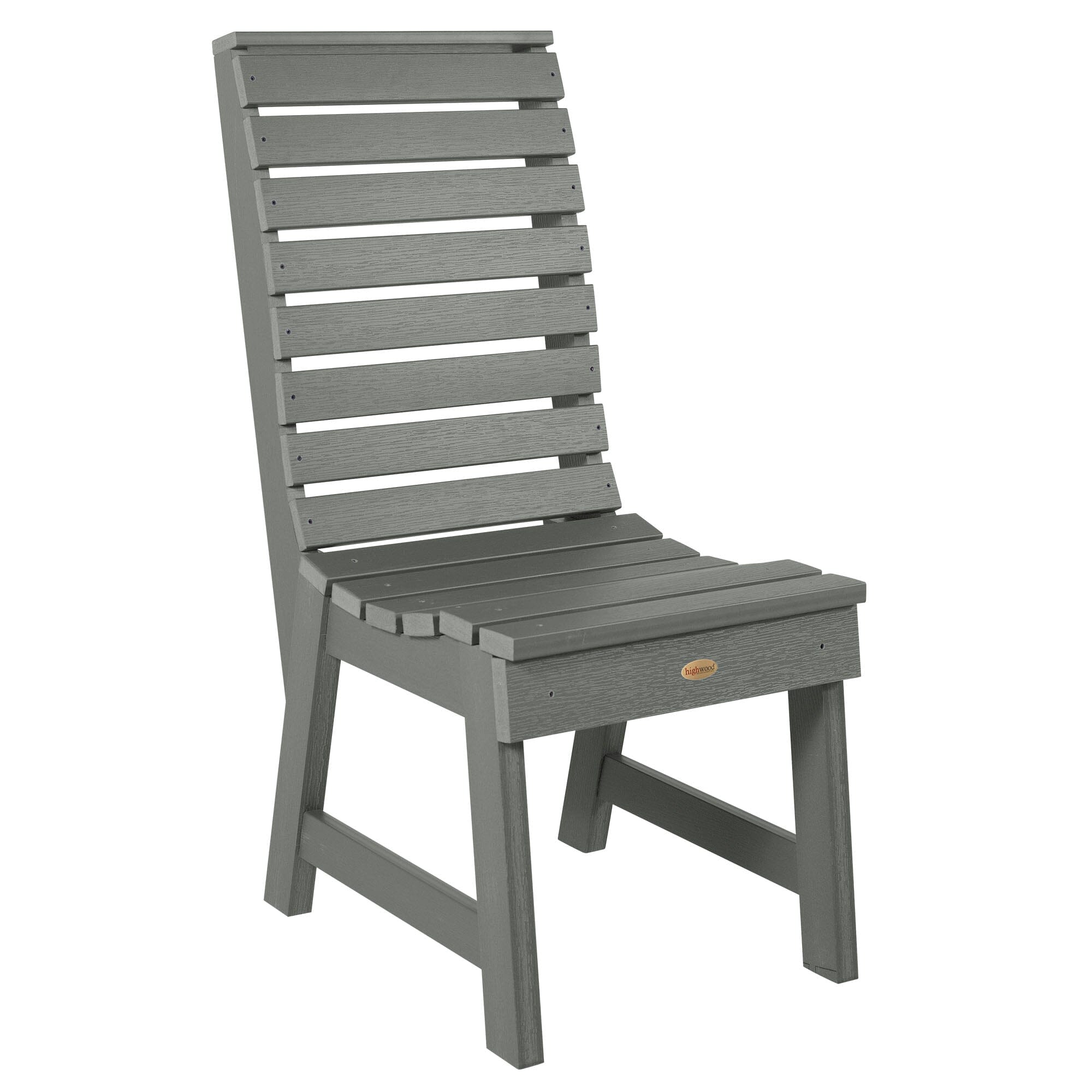 Weatherly Modern Dining Side Chair - Sturdy Wooden Kitchen Chairs with Padded Seat - Perfect for Dining Room, Kitchen, Breakfast Nook & Small Spaces
