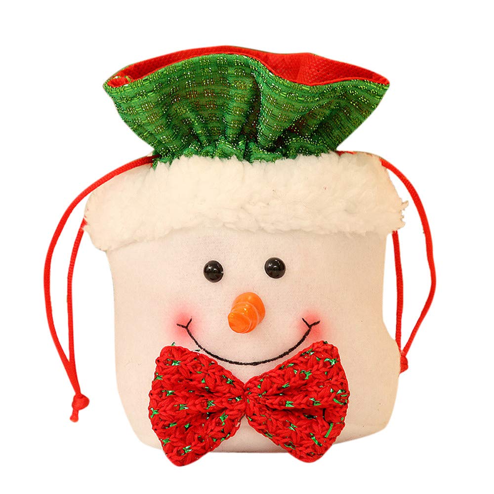 Christmas Decorations & Candy Gift Supplies - Holiday Party Favor Bags, Home Decor & Glass Sculptures for Xmas Tree, Gifts, and Festive Celebrations