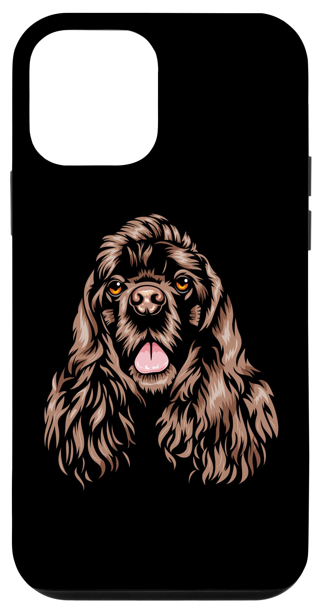 iPhone 12 Mini Case with Adorable Cocker Spaniel Design - Trendy Protective Cover for Everyday Use, Travel & Gifts