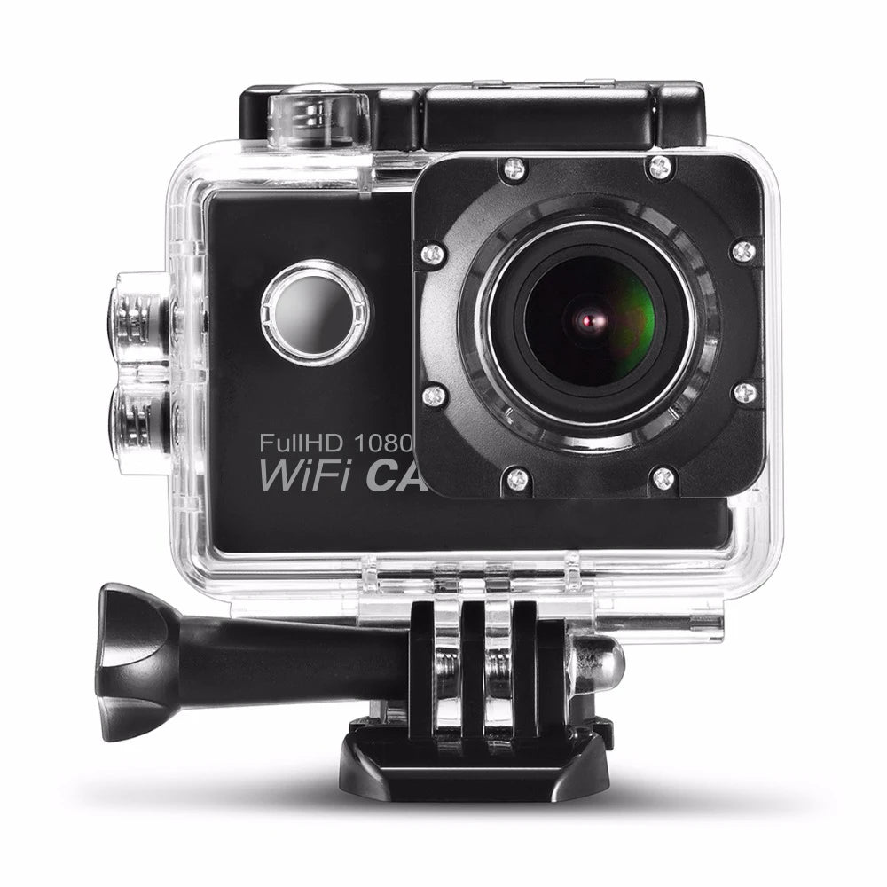Affordable HD Sports Action Camera - Waterproof & Shockproof for Outdoor Adventures, Vlogging, and Extreme Sports