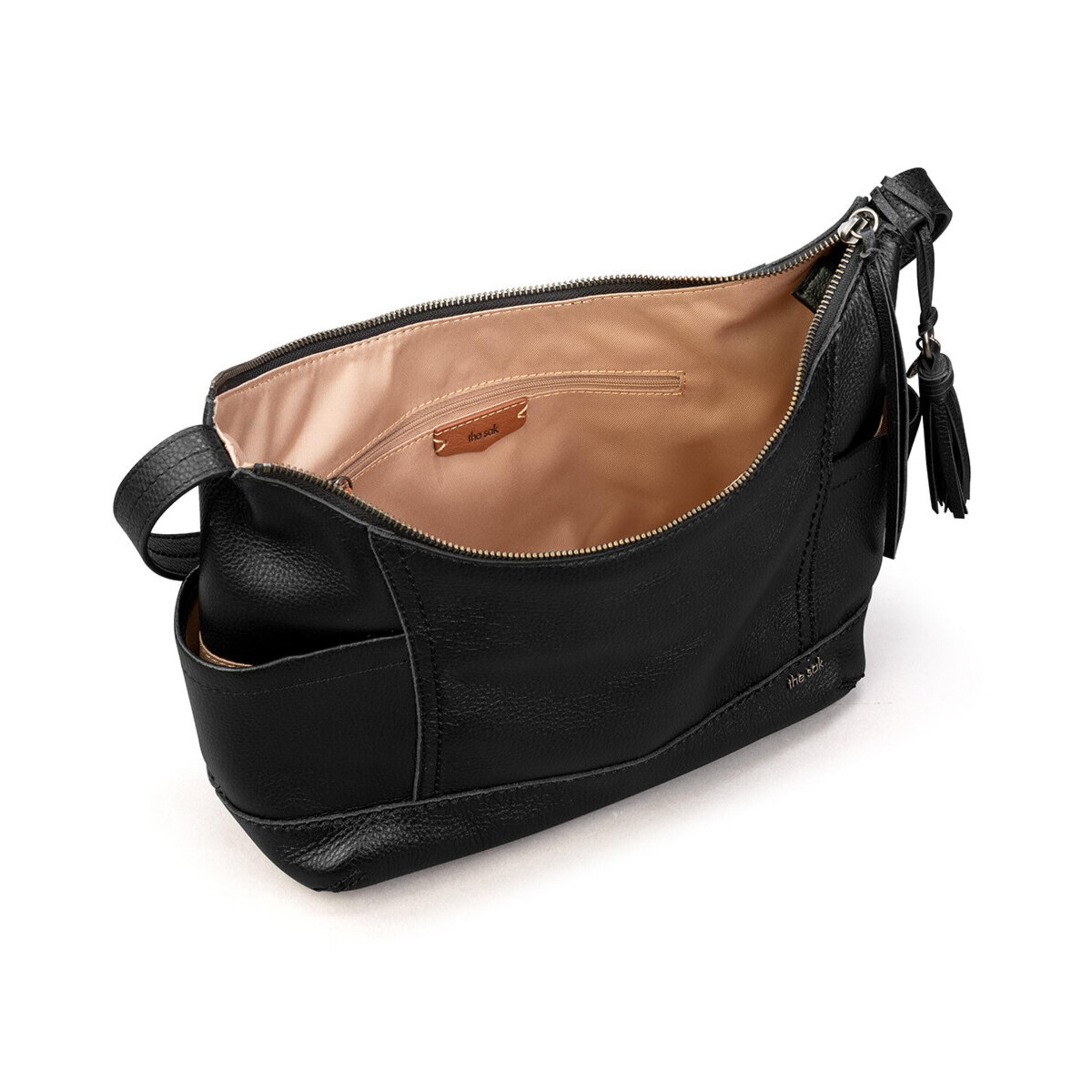 Premium Kendra Hobo Leather Handbag in Black - Stylish & Durable for Work, Travel & Everyday Use