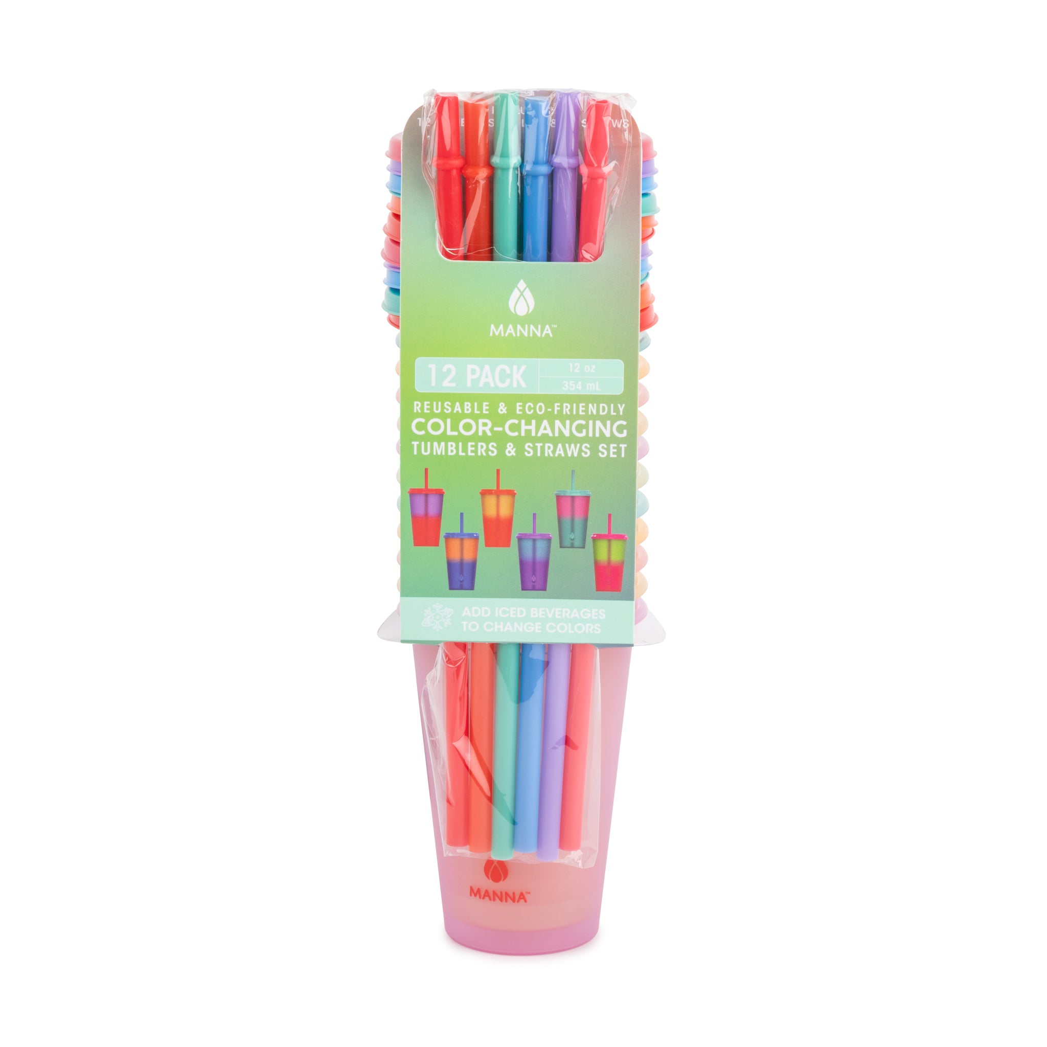 24-Piece Kids' Color Changing Cups Set - Fun & Interactive Drinking Cups for Parties, Birthdays & Daily Use