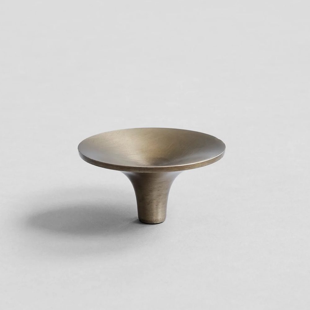 101 COPENHAGEN Brass Cabinet Knobs and Hooks Set of 2 - 3 Sizes for Drawers, Cabinets, Wardrobes and Furniture Hardware