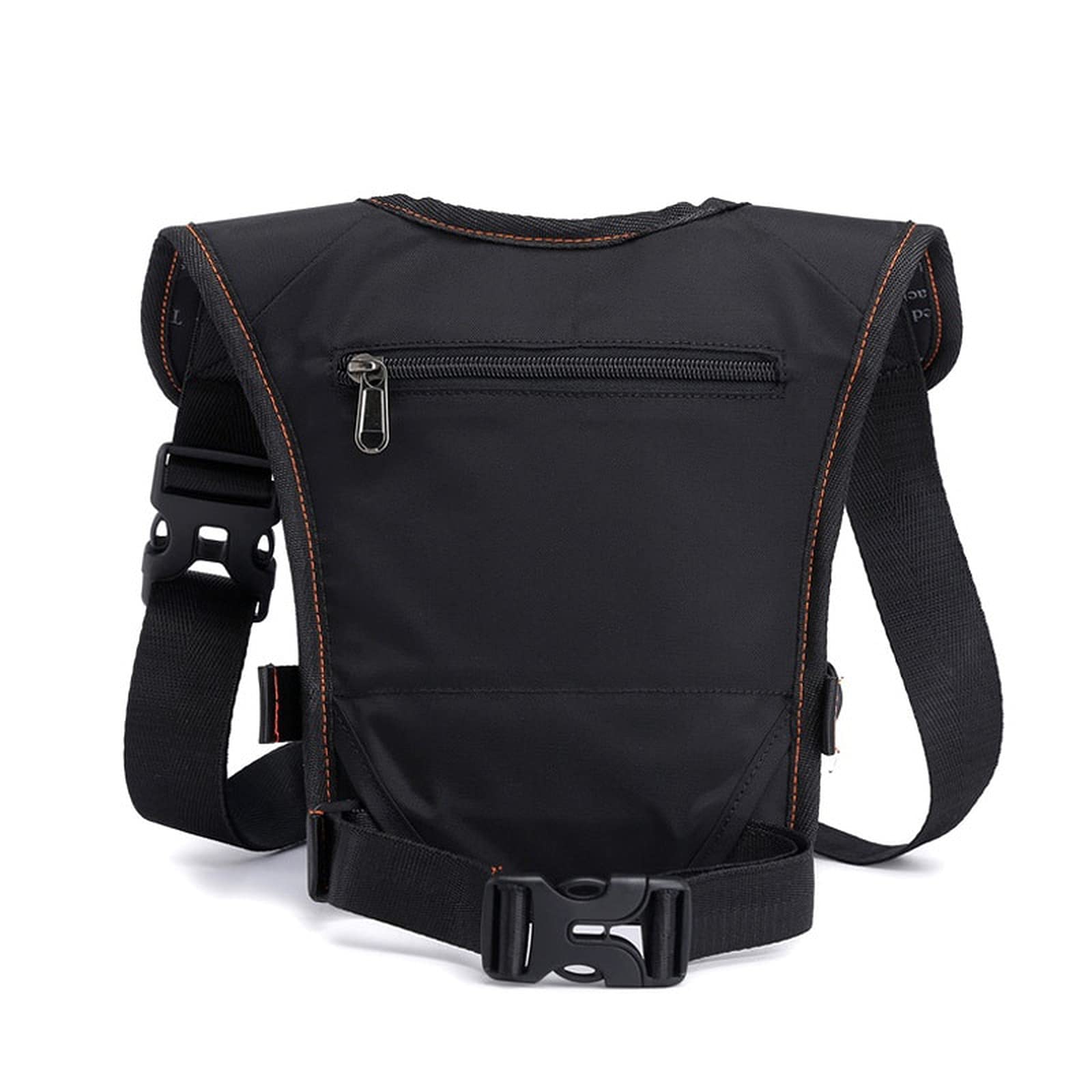 Waterproof Nylon Drop Leg Bag for Men - Adjustable Waist Fanny Pack, Hip Bum Belt Bag - Perfect for Motorcycle Riding, Travel, Hiking & Outdoor Activities