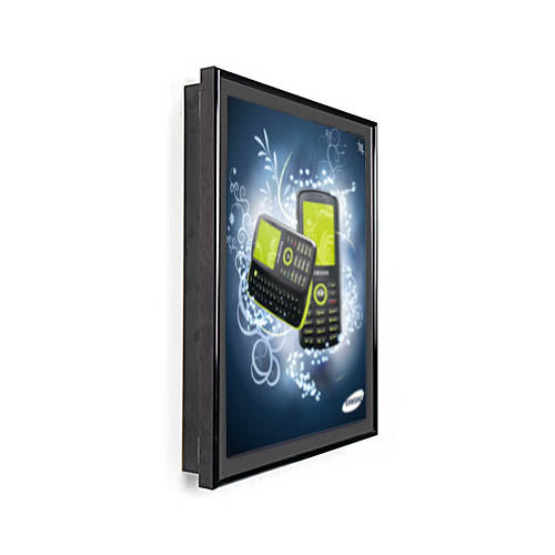Designer SwingFrame LED Backlit Poster Light Box - 15+ Sizes with Swing Open Metal Frame - Perfect for Retail Displays, Restaurants & Home Decor