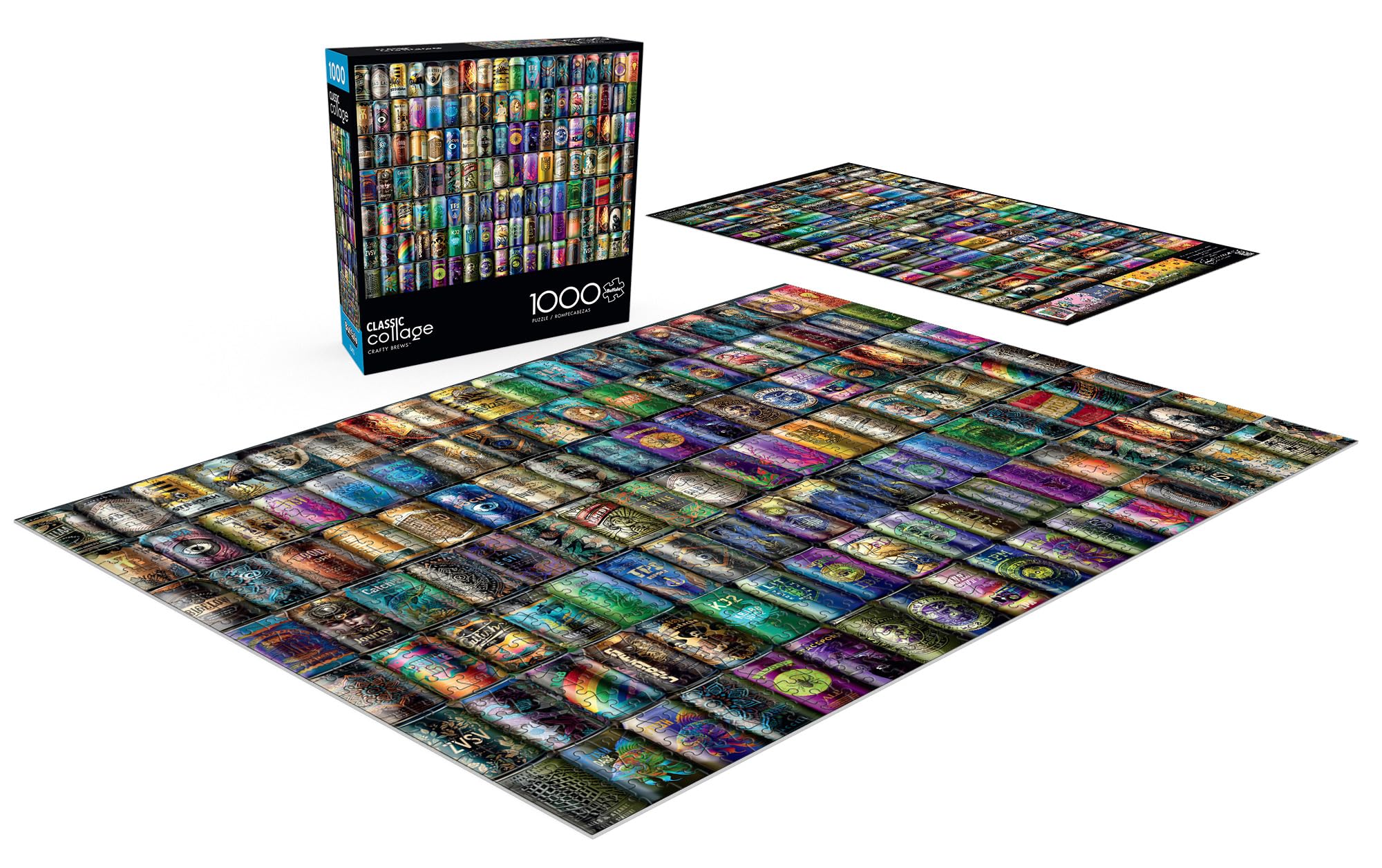 Buffalo Games Bigelow Illustrations Crafty Brews 1000 Piece Jigsaw Puzzle for Adults - Challenging Puzzle Game for Family Game Nights & Relaxation - Finished Size 26.75x19.75 Inches - Perfect for Home Decor, Gifts & Stress Relief Activities