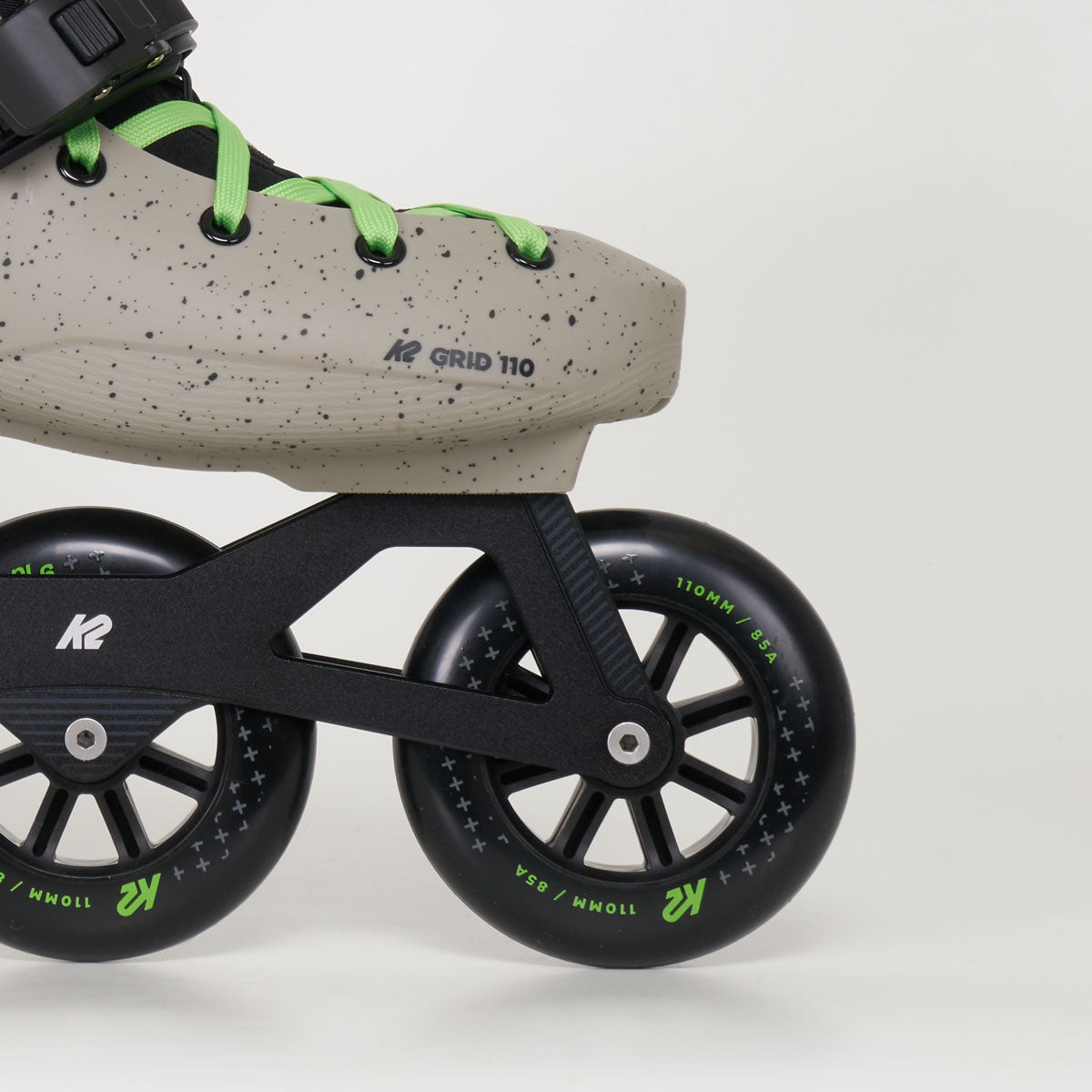 Premium K2 Grid 110 Unisex 3-Wheel Inline Skates with Intuition Liners - Perfect for Urban Commuting & Fitness Skating