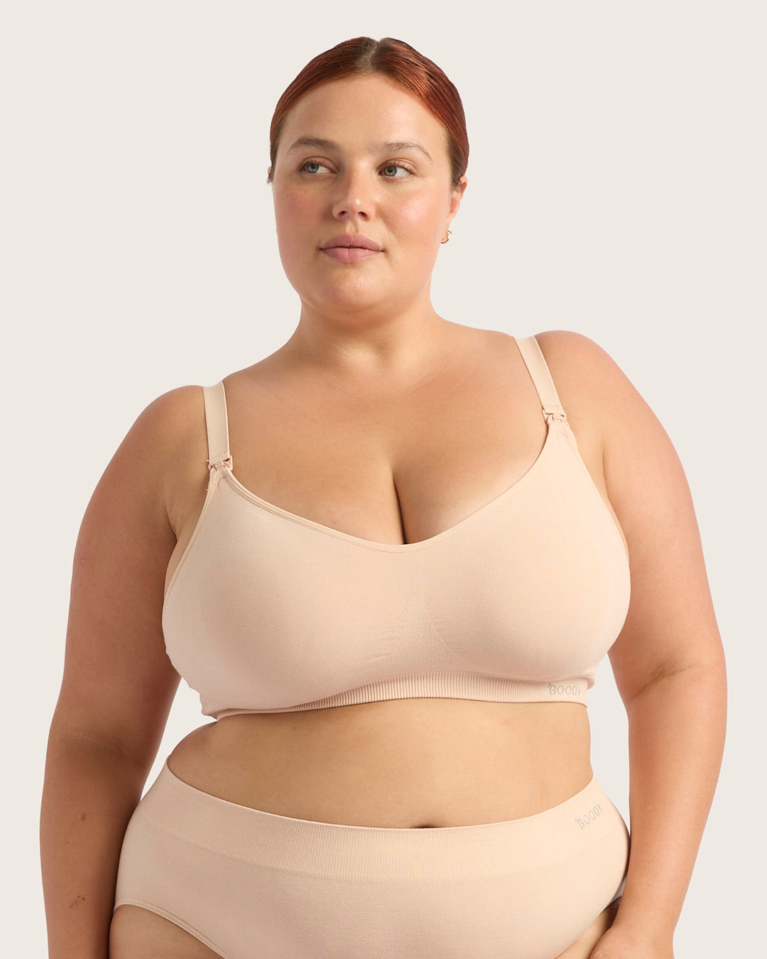 Wireless Maternity Nursing Bra - Comfortable Seamless Breastfeeding Bra for Pregnant & Nursing Moms - Perfect for Sleeping, Yoga & Everyday Wear