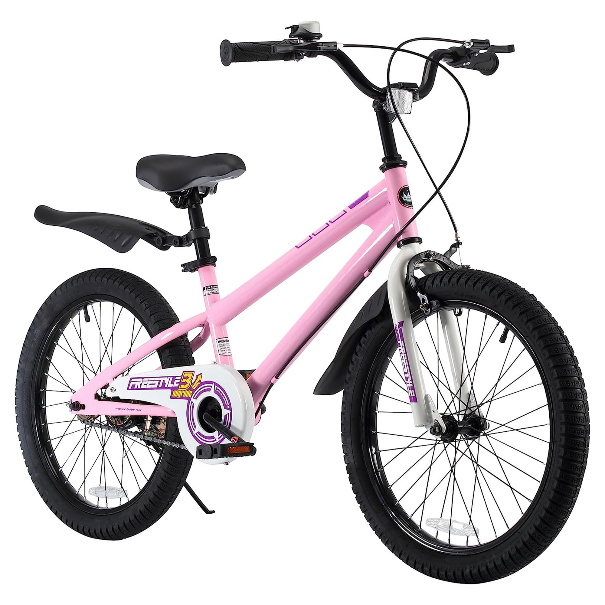 RoyalBaby Kids Bike 12-20 Inch - EZ Balance to Pedal Transition Bicycle with Dual Handbrake for Boys & Girls Ages 3-10 | Perfect for Learning to Ride, Backyard Fun & Neighborhood Adventures