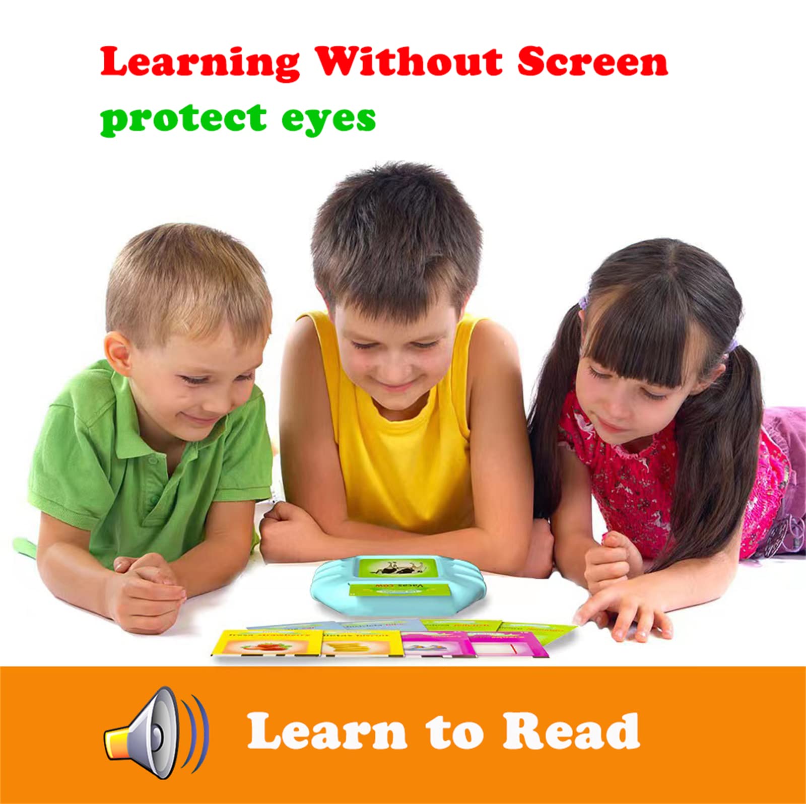 Bilingual Spanish & English Talking Flash Cards for Toddlers & Kids - Educational Audible Learning Toys for Language Development - Perfect for Home, Classroom, and Travel Use