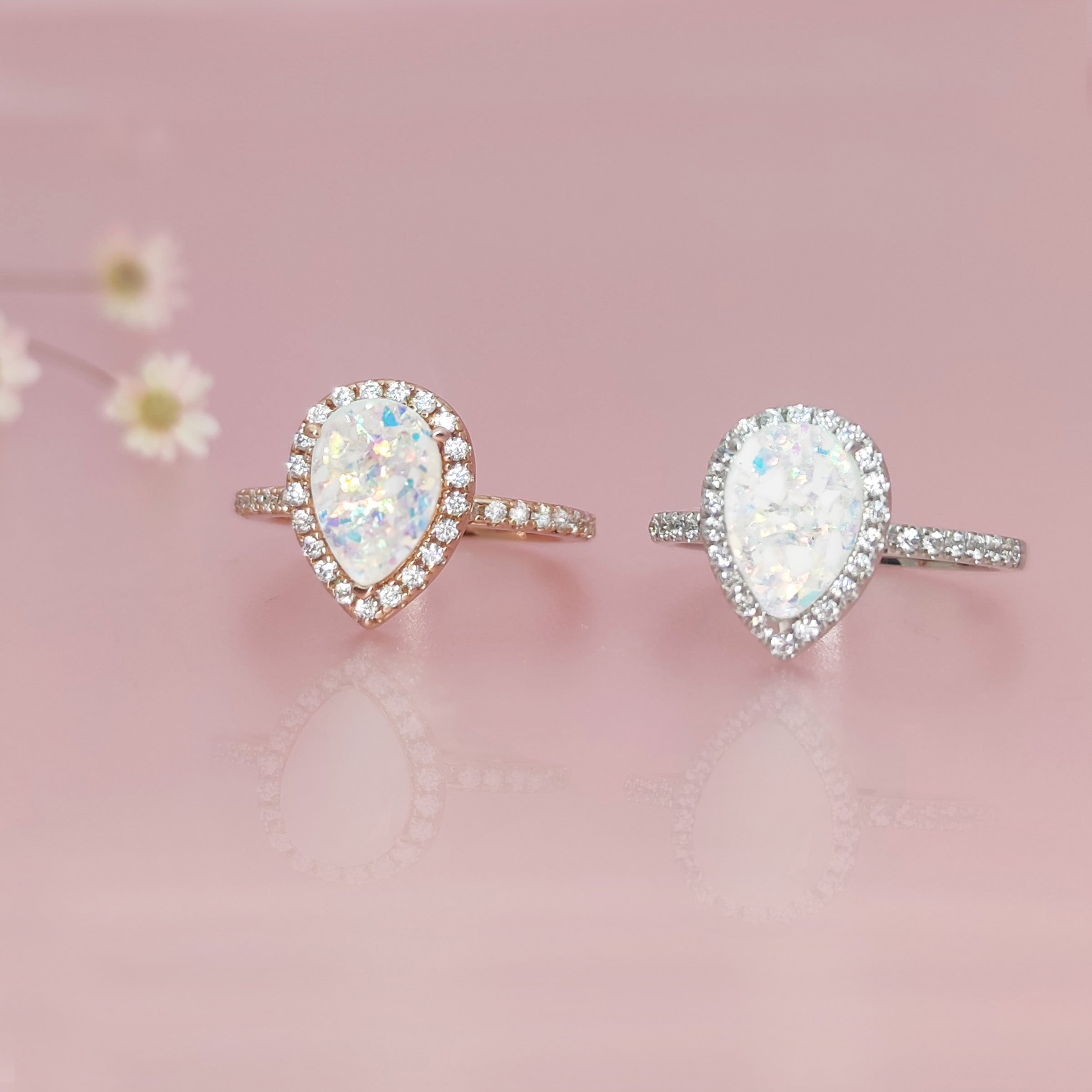 Eternal Embers: Ashes Ring - Sterling Silver Memorial Jewelry for Loved Ones | Perfect for Remembrance, Sympathy Gifts & Special Occasions