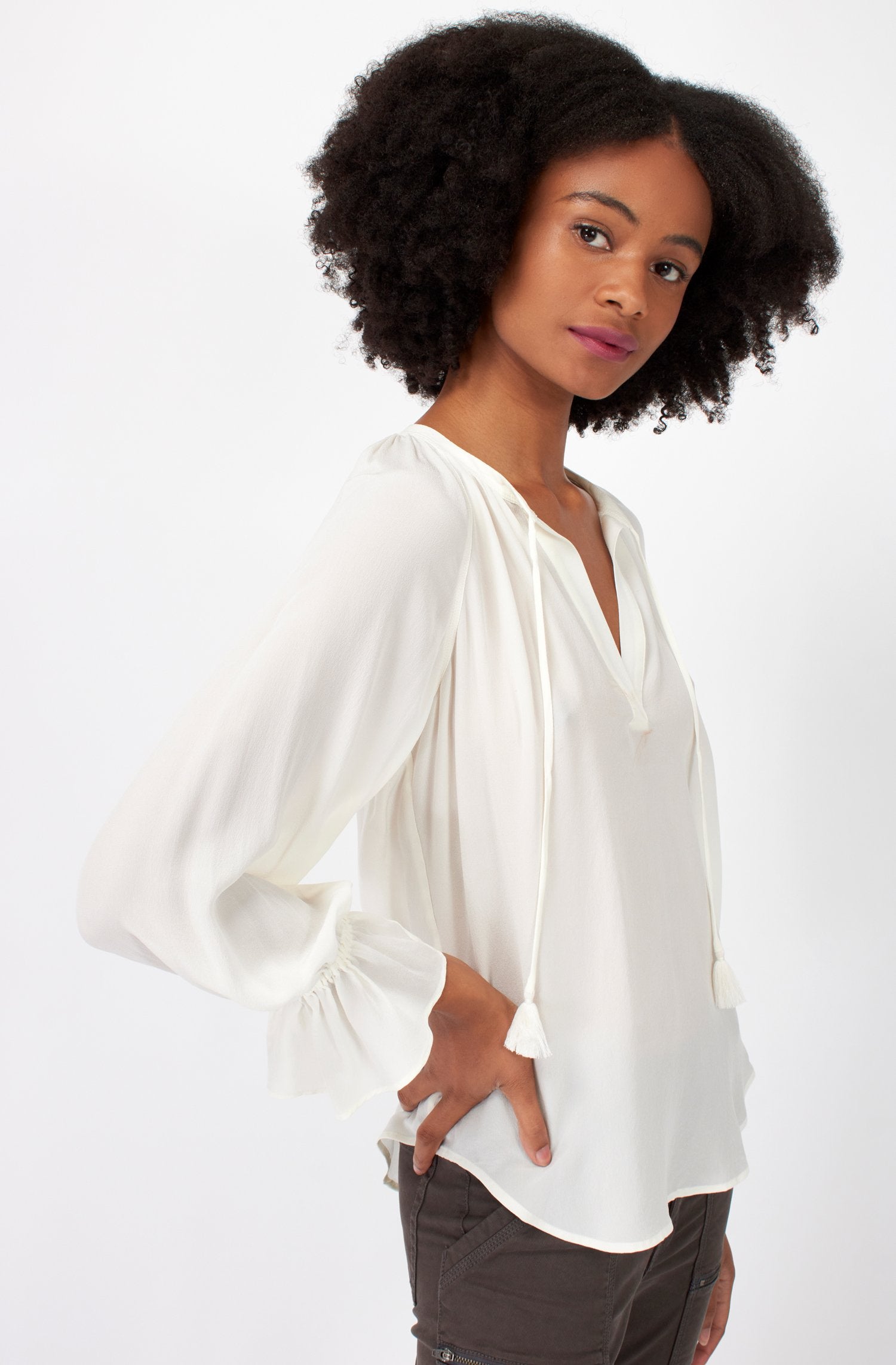 Joie Cecarina Blouse - Women's Elegant Floral Print Blouse for Casual & Office Wear | Perfect for Spring & Summer Outfits