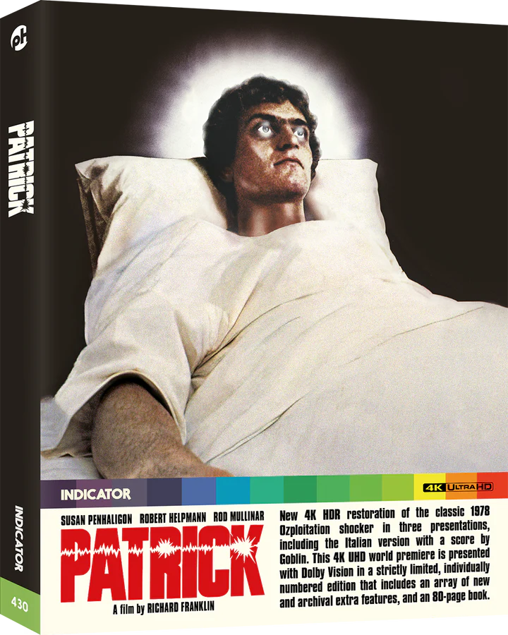 Patrick Limited Edition 4K UHD Blu-ray Movie - Collector's Edition with Bonus Features - Perfect for Home Theater, Movie Nights & Gift Giving