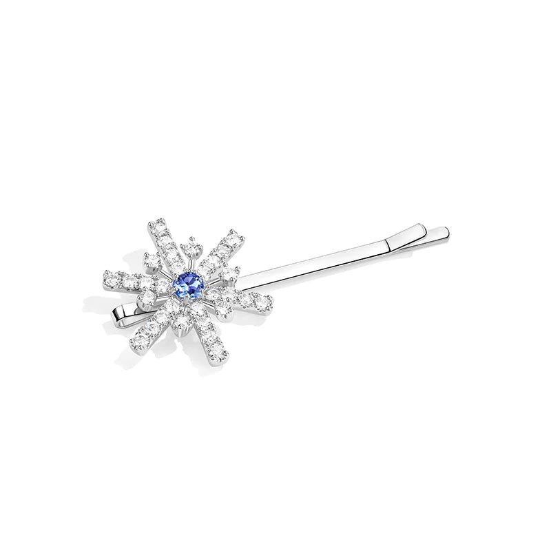 Elegant Crystal Bobby Pins for Women - Hair Clips with Sparkling Rhinestones - Perfect for Weddings, Prom, Parties & Everyday Styling