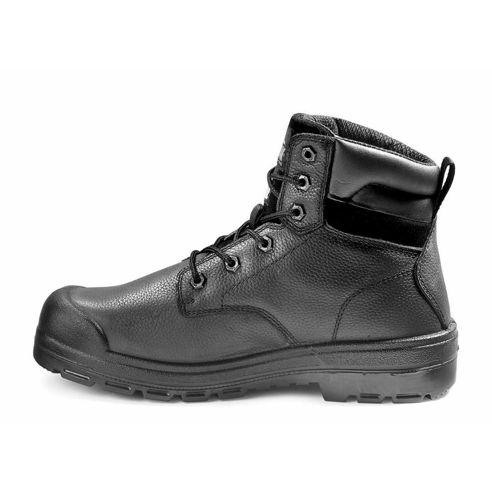 Kodiak Greb Men's 6-Inch Steel Toe Work Boots KD0A4TH4BLK - Black Safety Shoes for Construction, Warehouse & Outdoor Work