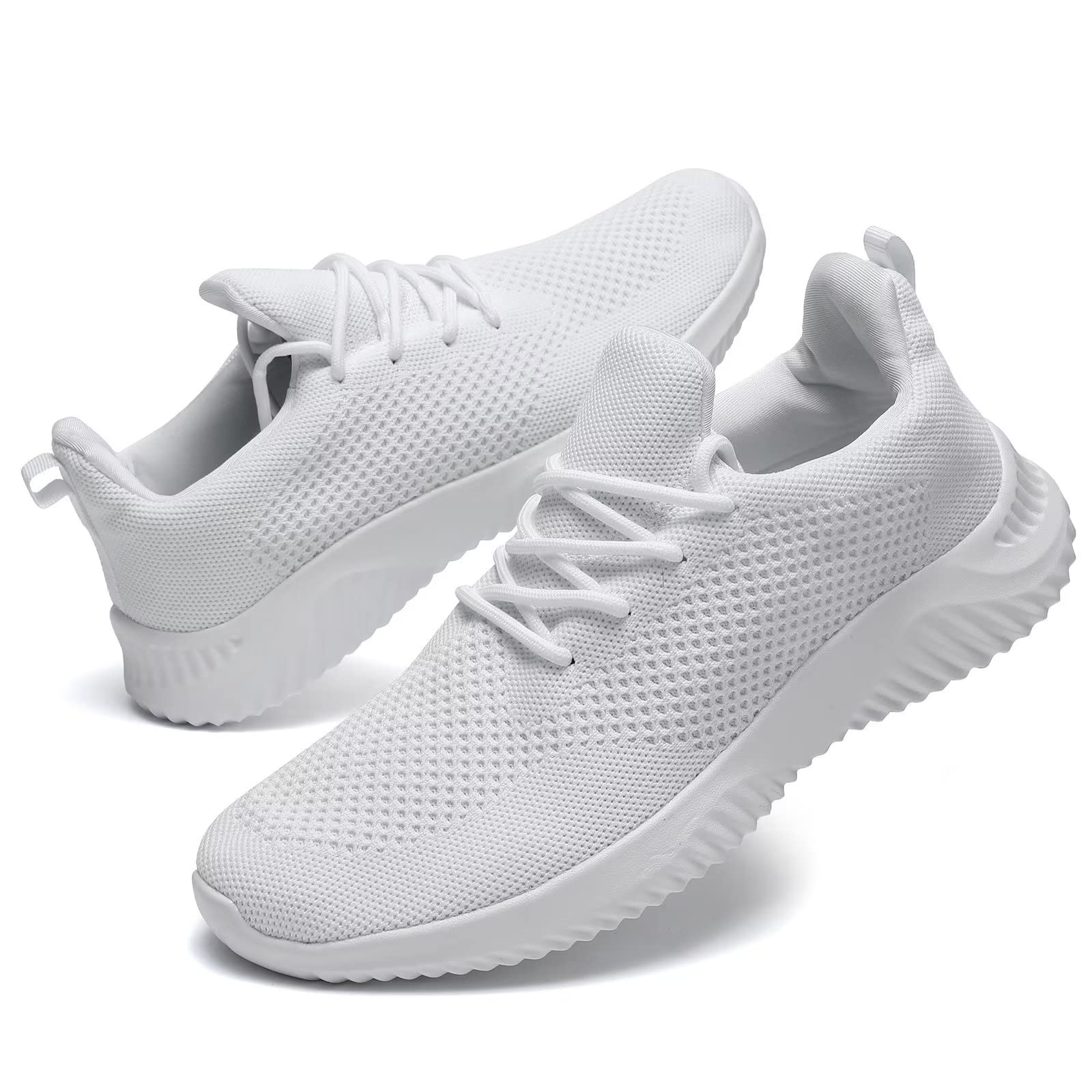 **Men's Slip-On Running Shoes - Breathable Mesh Walking Sneakers with Soft Sole - Lightweight & Comfortable Loafers for Tennis, Work & Training - Perfect for Gym, Casual Wear & Daily Activities**