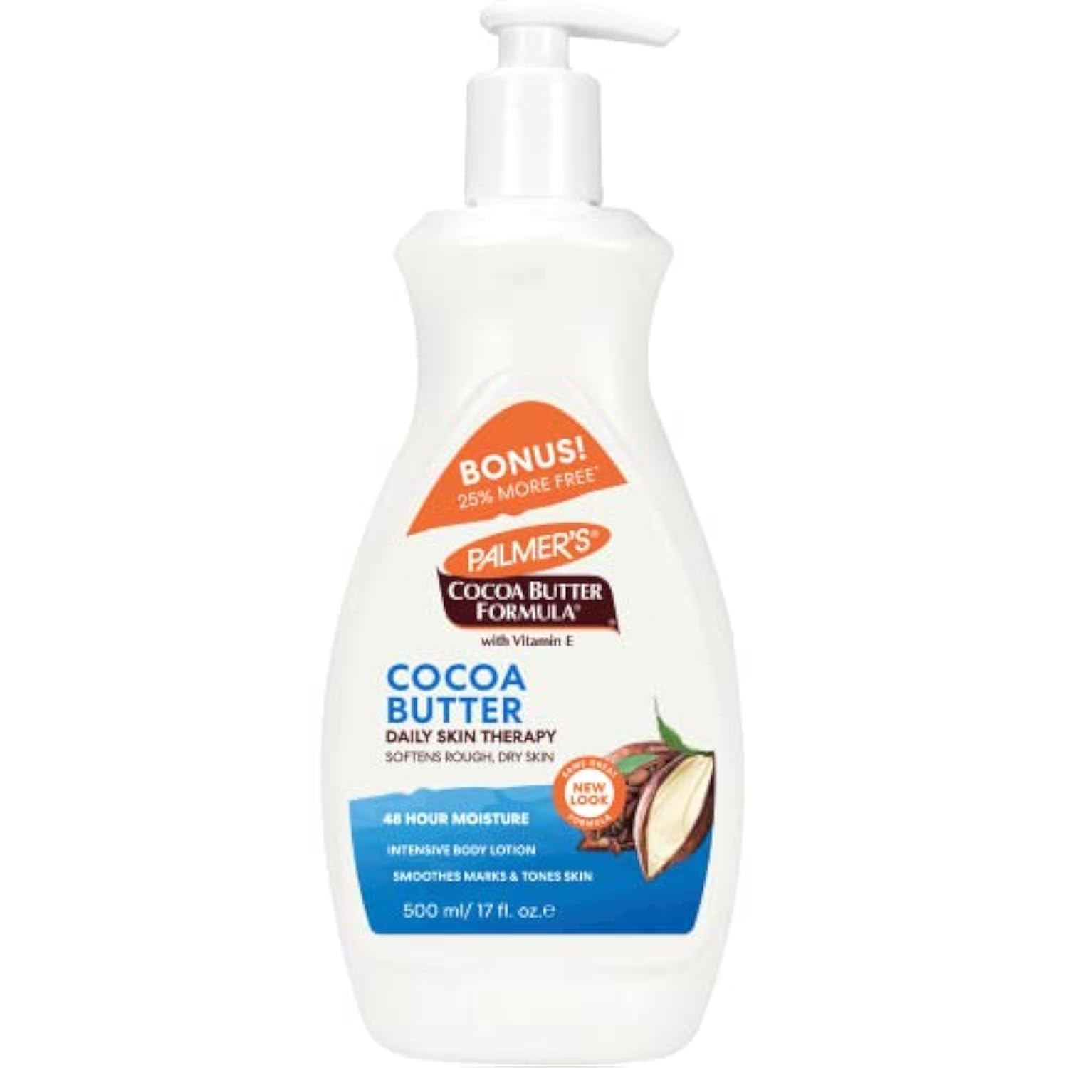 Palmer's Cocoa Butter Lotion 17 oz - Deep Moisturizing Body Lotion for Dry Skin - Perfect for Daily Hydration & Stretch Mark Care