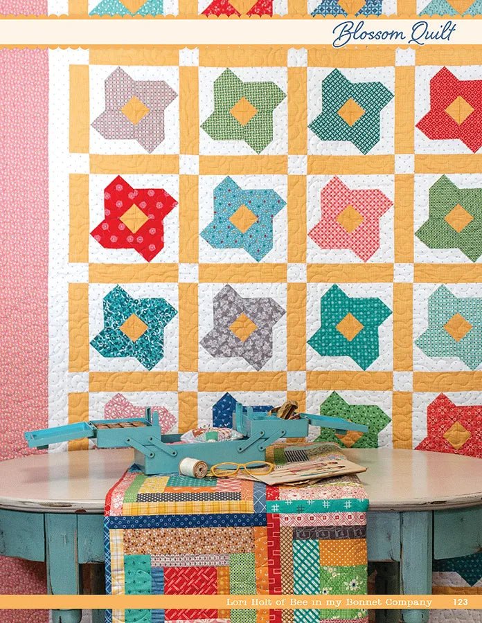 Lori Holt Scrappiness is Happiness Quilt Pattern Book - Clearance Sale, Sold As Is | Perfect for DIY Quilting, Patchwork Projects & Creative Sewing Gifts