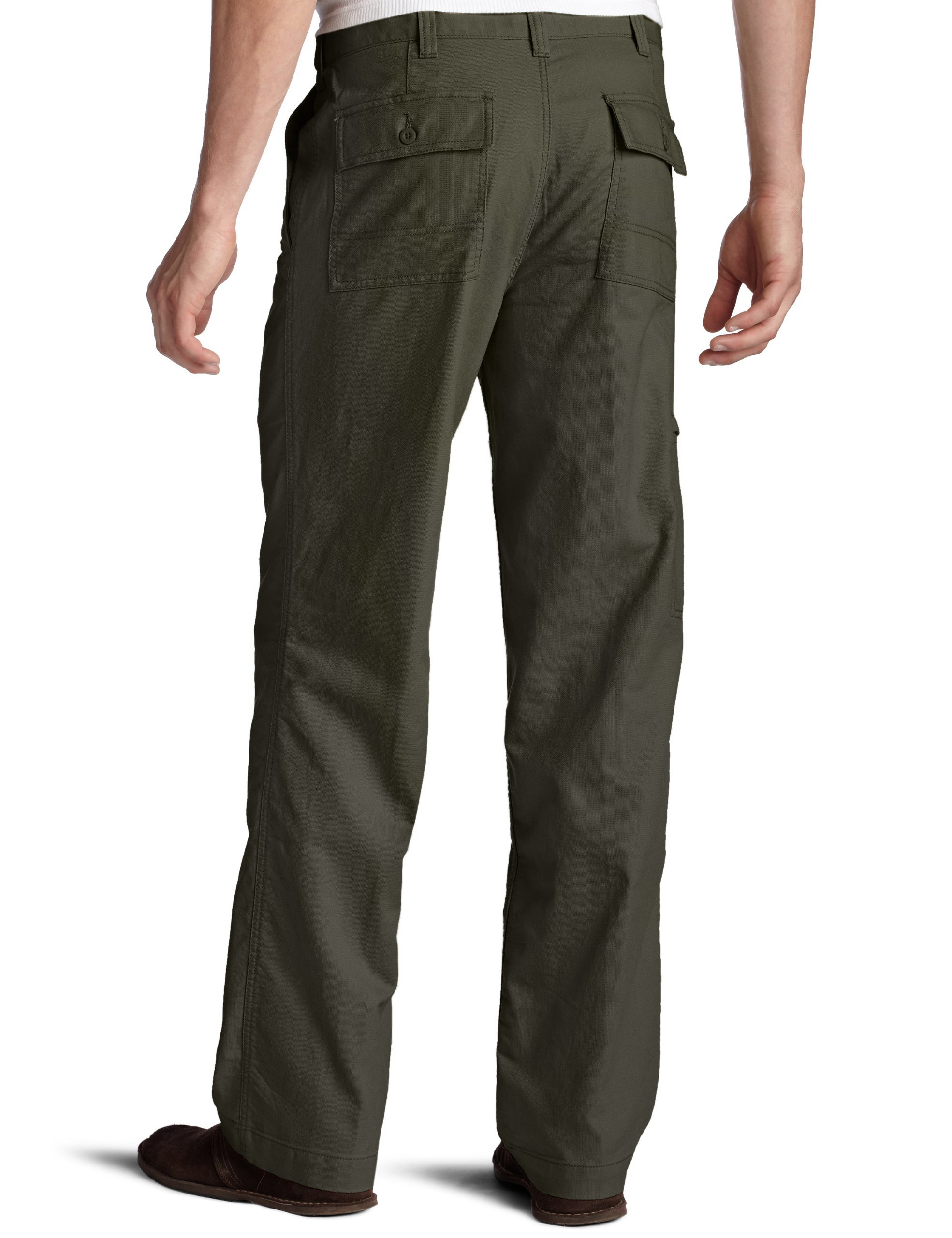 Dockers Men's Classic Fit Comfort Cargo Pants - Casual Work Pants with Multiple Pockets for Outdoor, Hiking & Everyday Wear