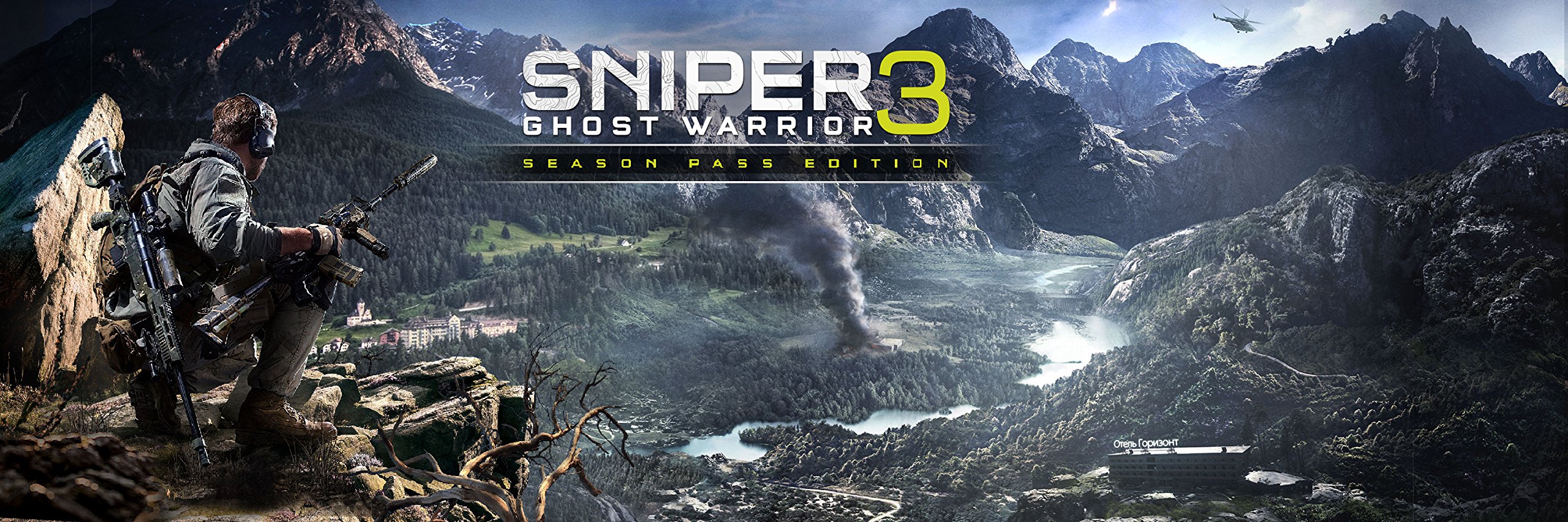 Sniper: Ghost Warrior 3 Season Pass Edition - PS4 Game | First-Person Shooter | Stealth Missions | Multiplayer Mode | Perfect for Tactical Gaming & Action Adventure Enthusiasts