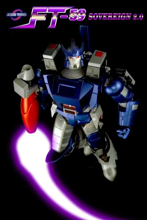 Fans Toys FT-59 Sovereign 2.0 Transformers Masterpiece-Style Collectible Action Figure - Perfect for Display, Photography & Gifts for Adult Collectors