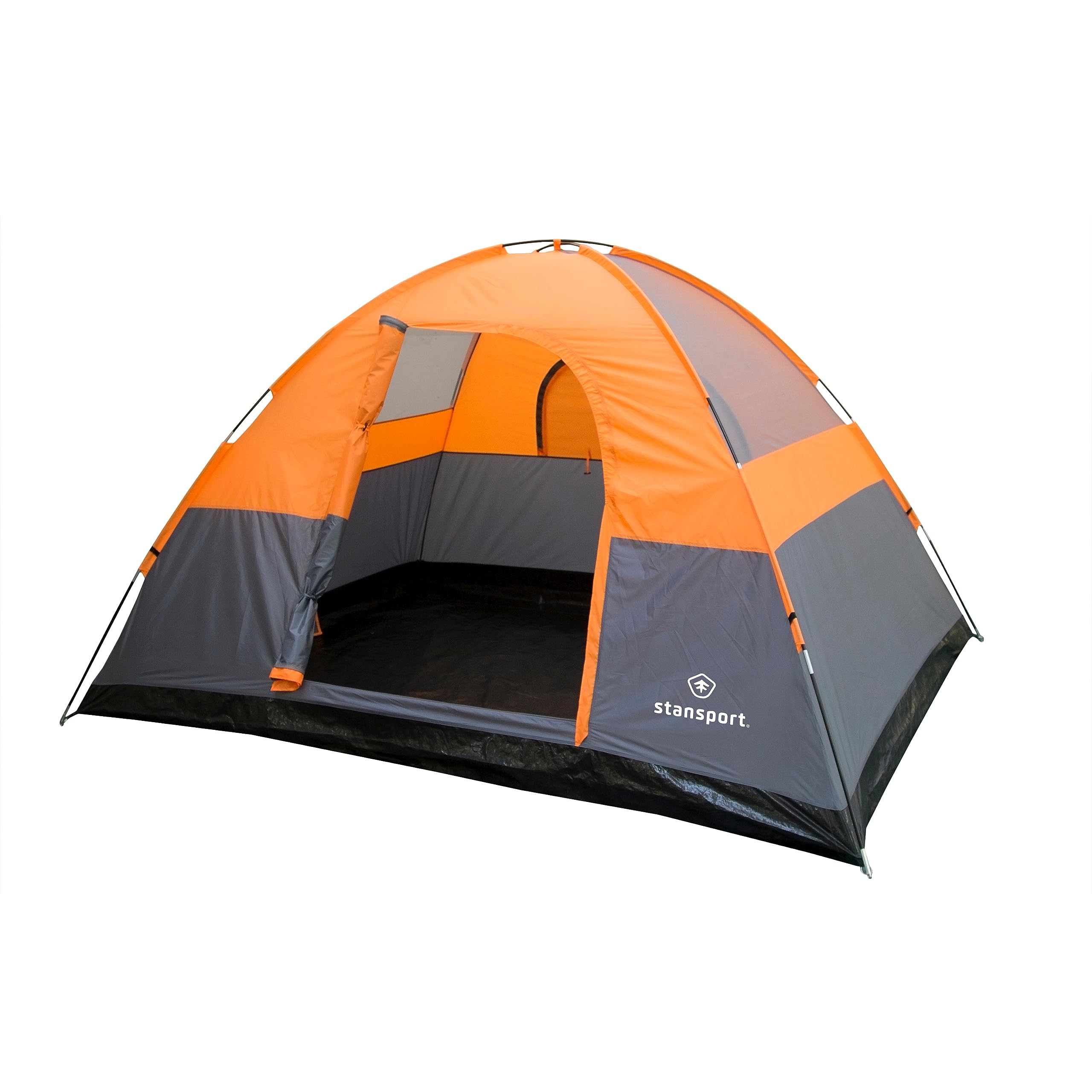 Stansport 6-Person Waterproof Camping Tent for Family Outdoor Adventures - Perfect for Hiking, Backpacking & Beach Trips