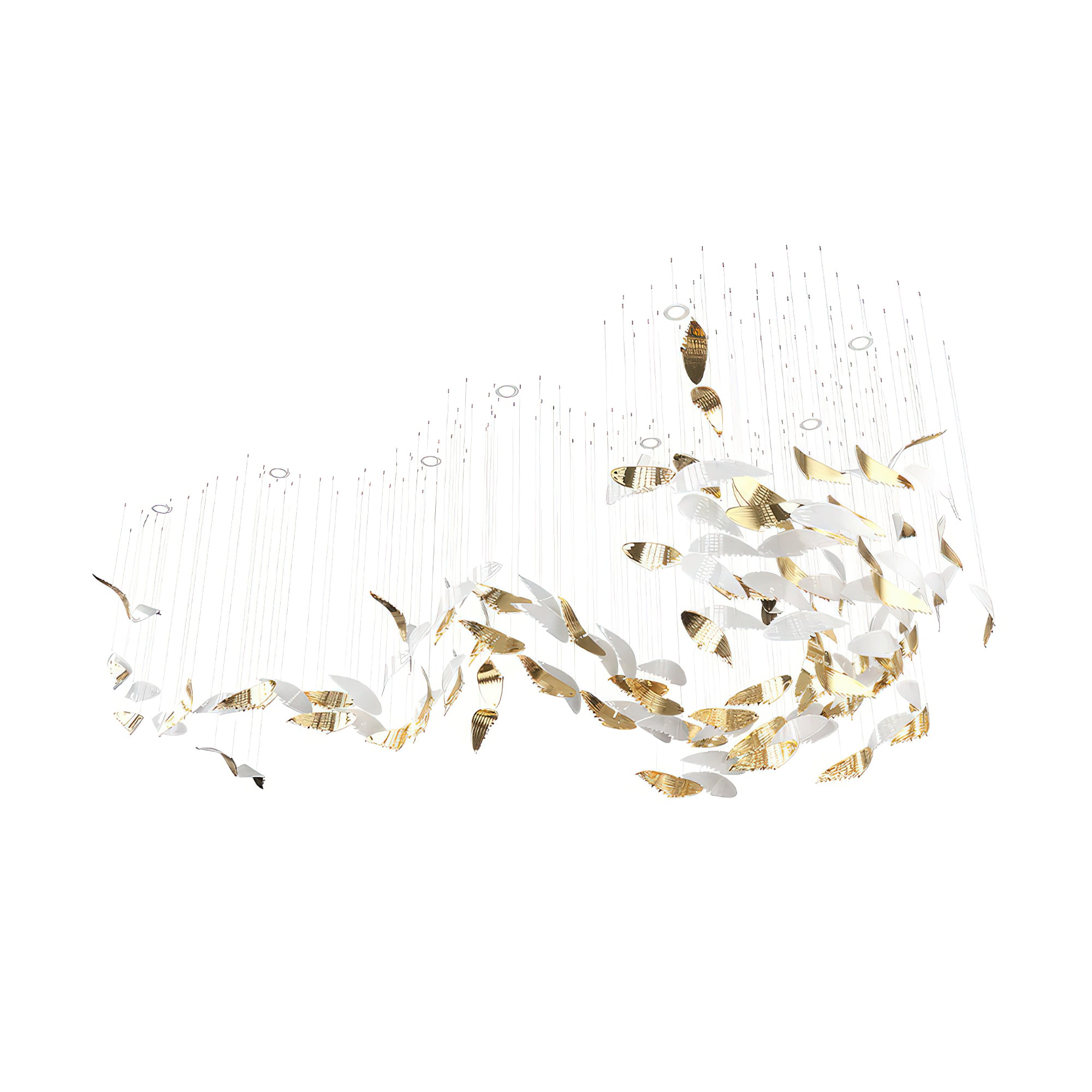 Bennett Chandelier - Elegant Crystal Ceiling Light Fixture for Dining Room, Living Room & Bedroom | Modern Home Decor Lighting