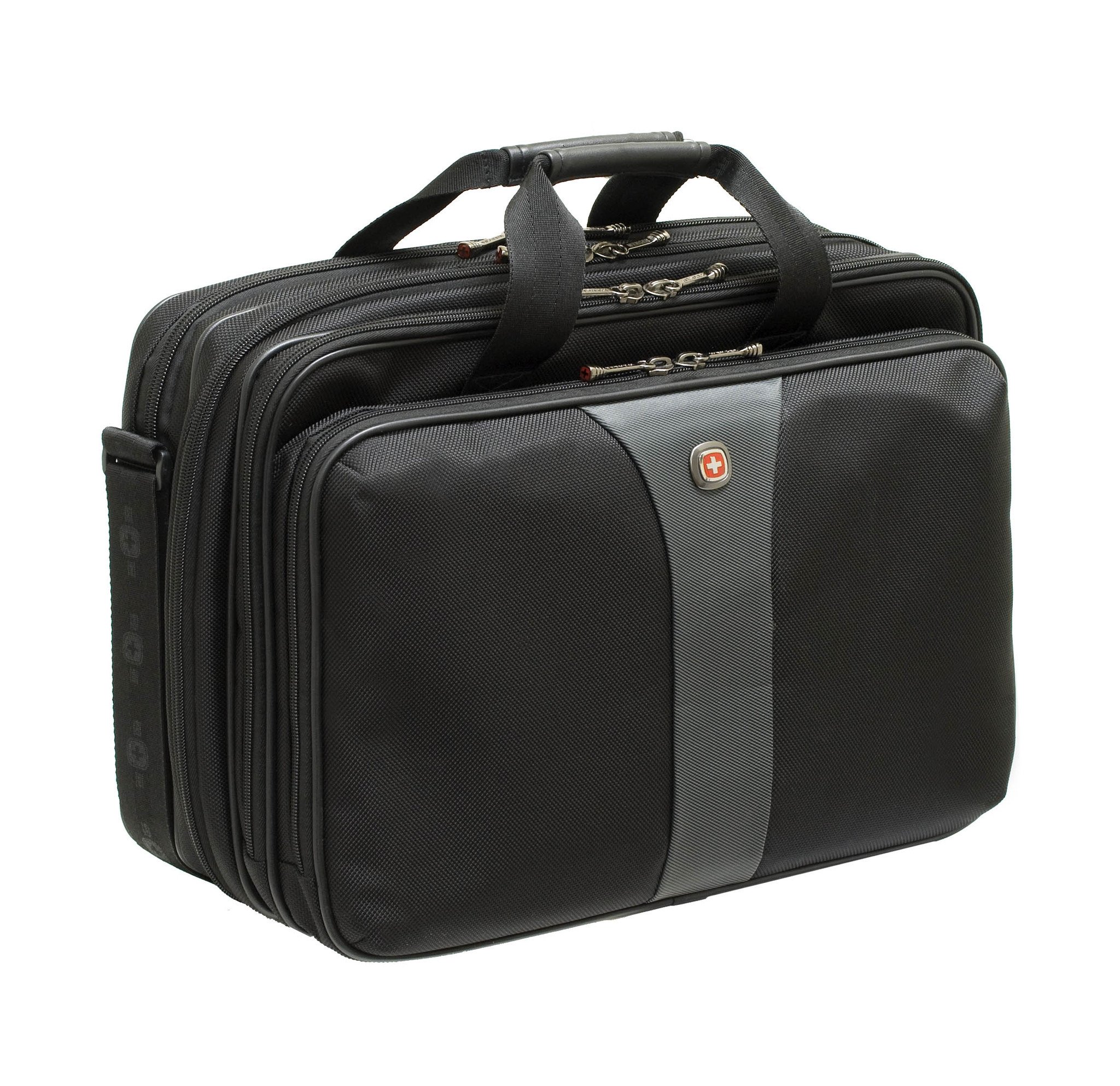 Wenger Legacy Double Gusset 17 Inch Top Loading Laptop Backpack - Durable Business Computer Bag for Work, School & Travel | Perfect for Professionals & Students