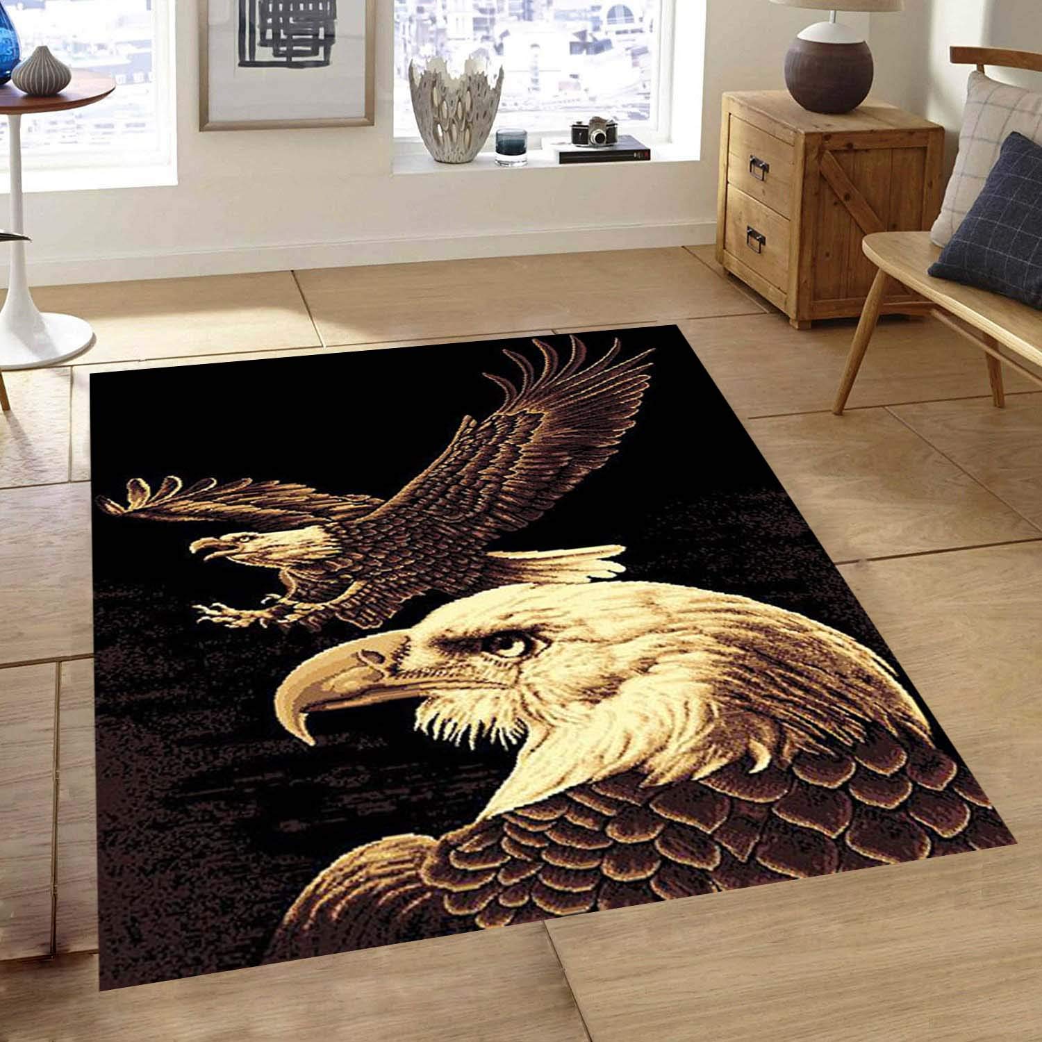 American Eagle Large Area Rug 5'3