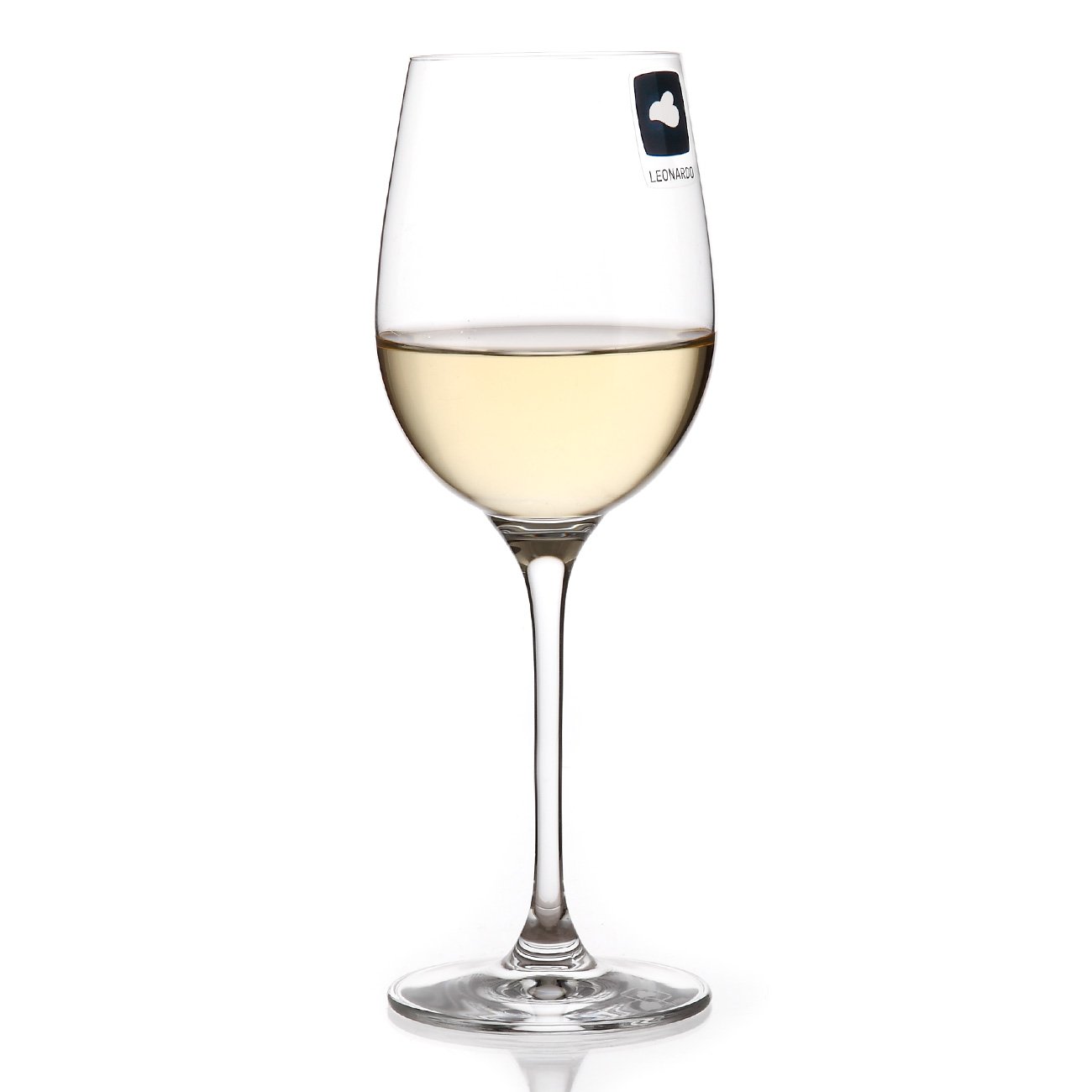 Premium 6-Piece Ciao White Wine Glass Set - Elegant Crystal Stemware for Chardonnay, Sauvignon Blanc & Riesling - Perfect for Dinner Parties, Weddings & Romantic Date Nights