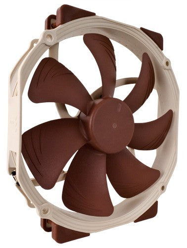 Noctua NF-A15 Premium 140x150x25mm Cooling Fan - High Performance PC Case & CPU Cooler for Quiet Gaming & Workstation Builds