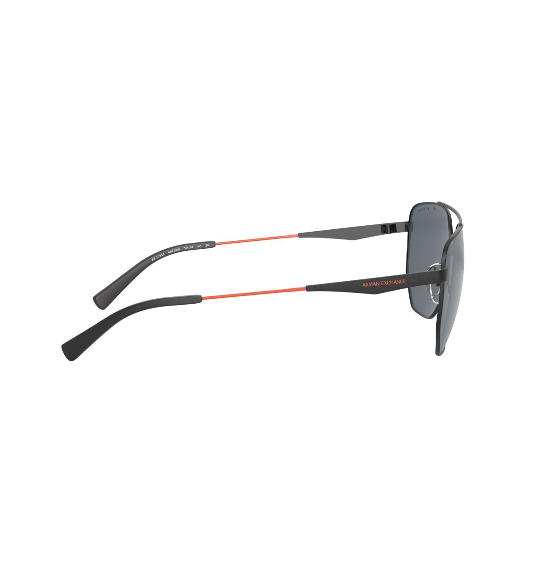 Armani Exchange AX2033S Sunglasses - Polarized Aviator Style for Men & Women | UV Protection, Fashionable & Lightweight | Perfect for Driving, Travel & Outdoor Activities