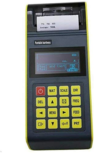 RaeSung SHL-160 Digital Portable Leeb Hardness Tester with Built-in Thermal Printer - Measures HL, HB Scales - Ideal for Metal Testing in Construction, Manufacturing & Quality Control