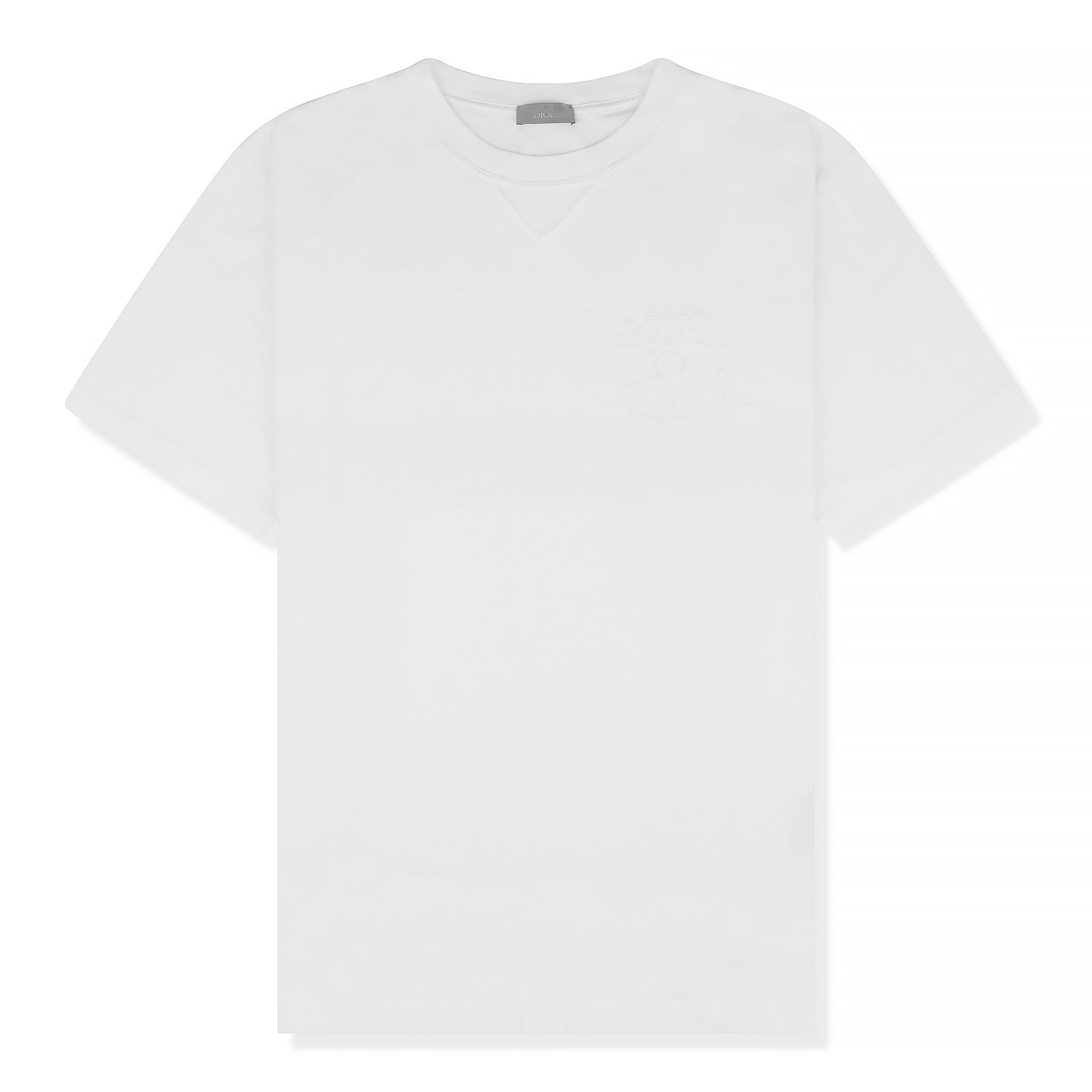 Dior CD Étoile Embroidered Oversized White T-Shirt for Women | Luxury Fashion Cotton Tee | Perfect for Casual Wear, Street Style & Summer Outfits