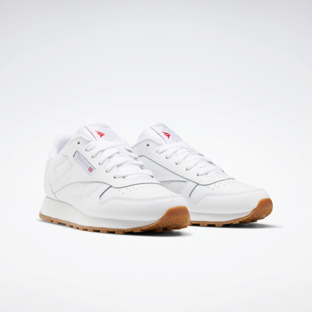 Reebok Classic Leather Sneakers for Kids - Comfortable & Durable Athletic Shoes for Boys & Girls - Perfect for School, Play & Everyday Wear