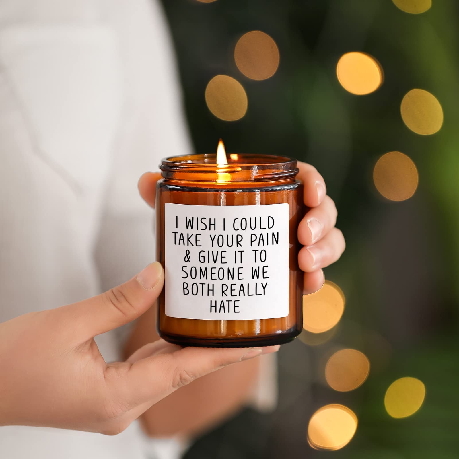 Get Well Soon Gifts for Women & Men - Thoughtful Sympathy Candles for Recovery After Surgery, Illness, or Loss - Inspirational Gifts for Cancer Patients, Grieving, Condolence, Divorce & Miscarriage - Perfect for Hospital Visits, Home Comfort & Emotional Support
