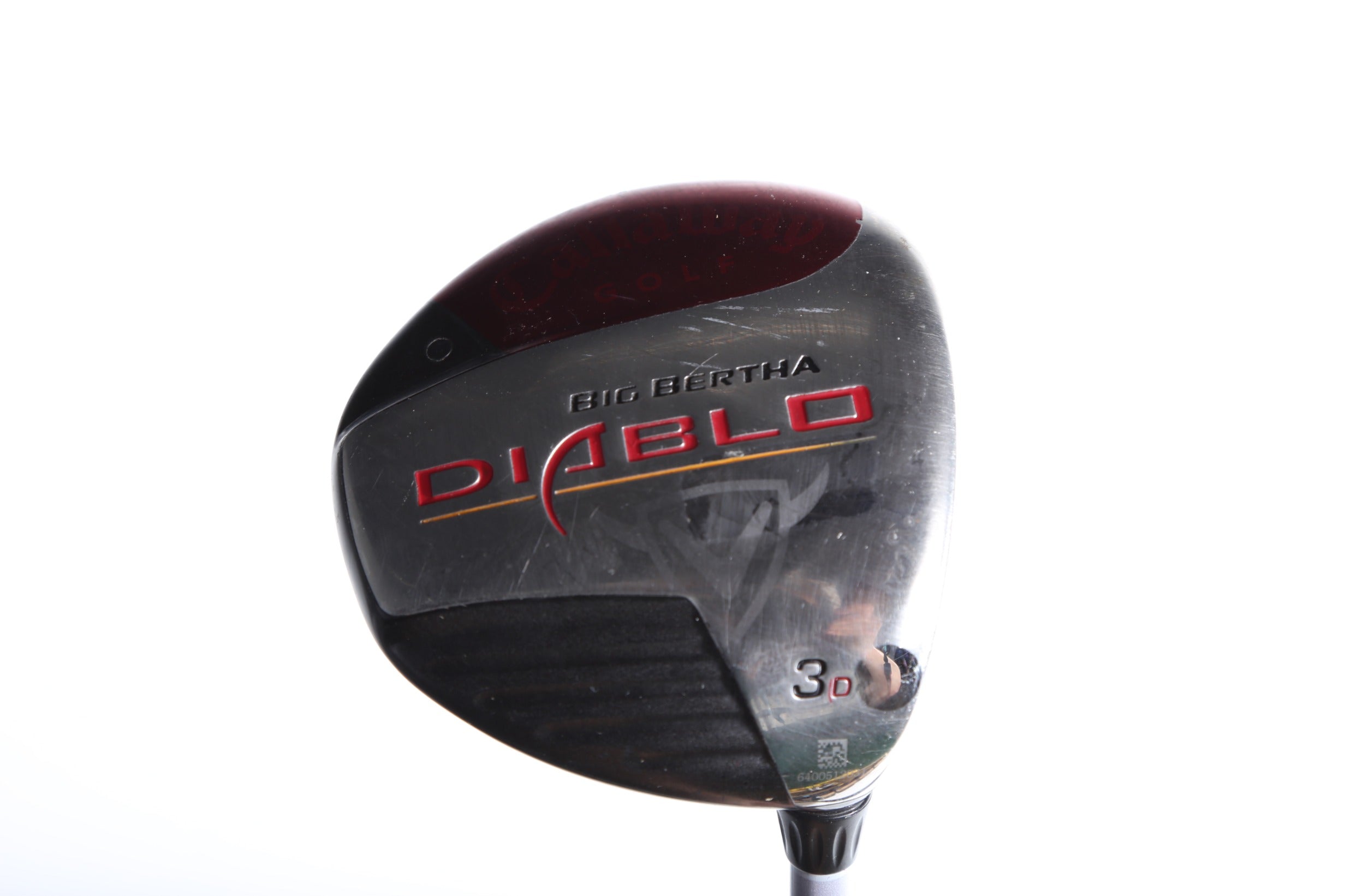 Used Callaway Big Bertha Diablo 3 Wood Golf Club - Right Handed 15° Regular Flex - Perfect for Mid-Handicap Golfers & Driving Range Practice