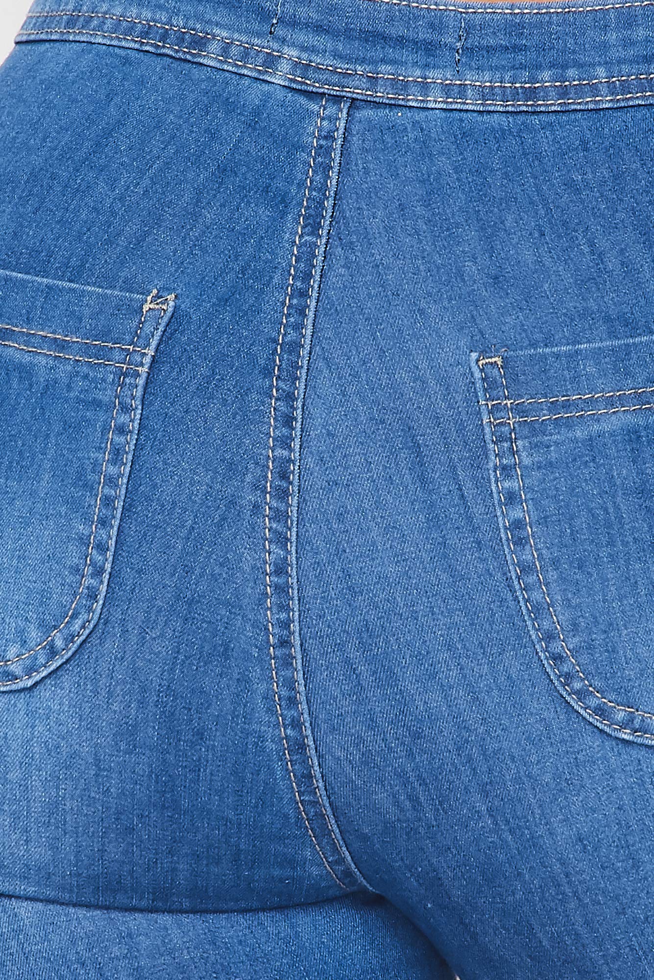 High Waisted Stretchy Bell Bottom Jeans for Women - Flared Denim Pants with Comfortable Elastic Waistband | Perfect for 70s Retro Style, Casual Outfits & Music Festivals