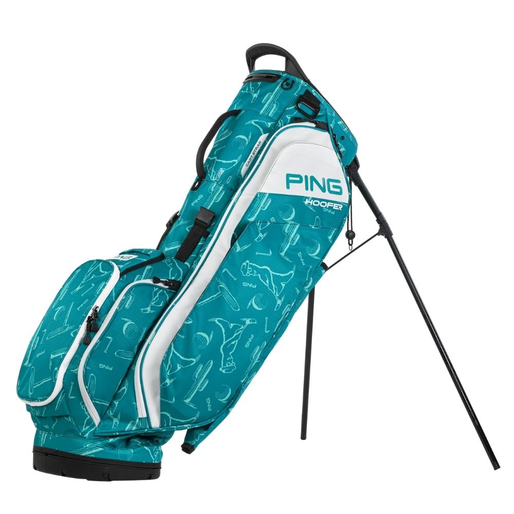 PING 2025 Hoofer Stand Golf Bag - Lightweight & Durable Golf Stand Bag with 5-Way Divider - Perfect for Golfers on the Course or Driving Range