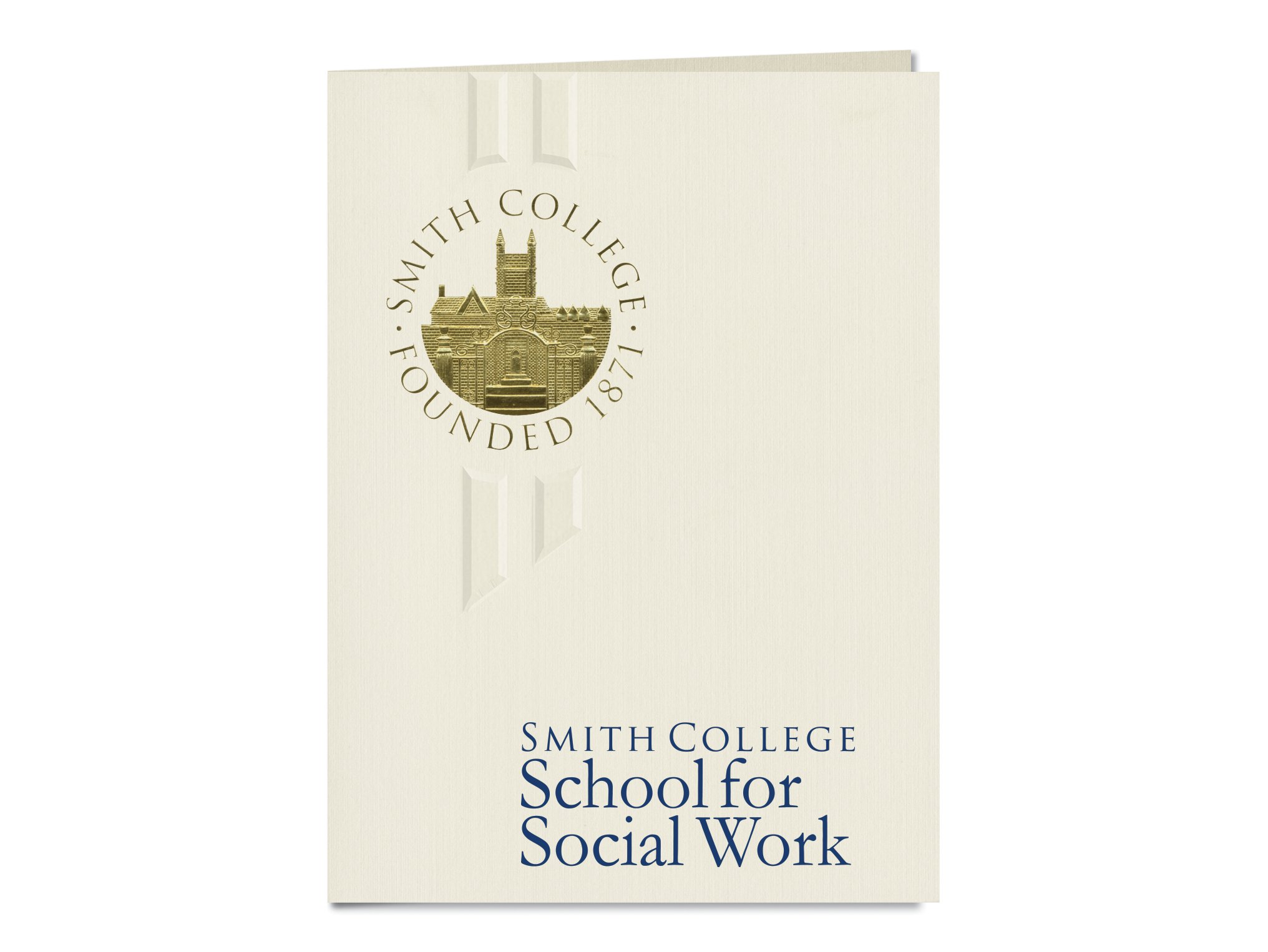 Smith College School for Social Work Graduation Announcements - Elegant Foil Sealed Cards, 20-Pack for Graduates | Perfect for Commencement Invitations, Alumni Events & Framing Keepsakes