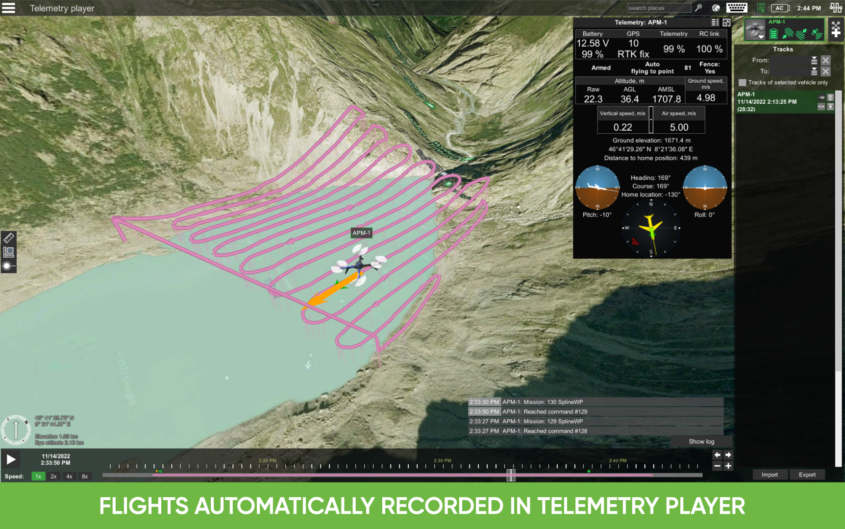 UgCS Commander Perpetual License - Professional Drone Flight Planning Software for Mapping, Surveying & Inspection | Ideal for Aerial Photography, Construction Sites & Agricultural Monitoring