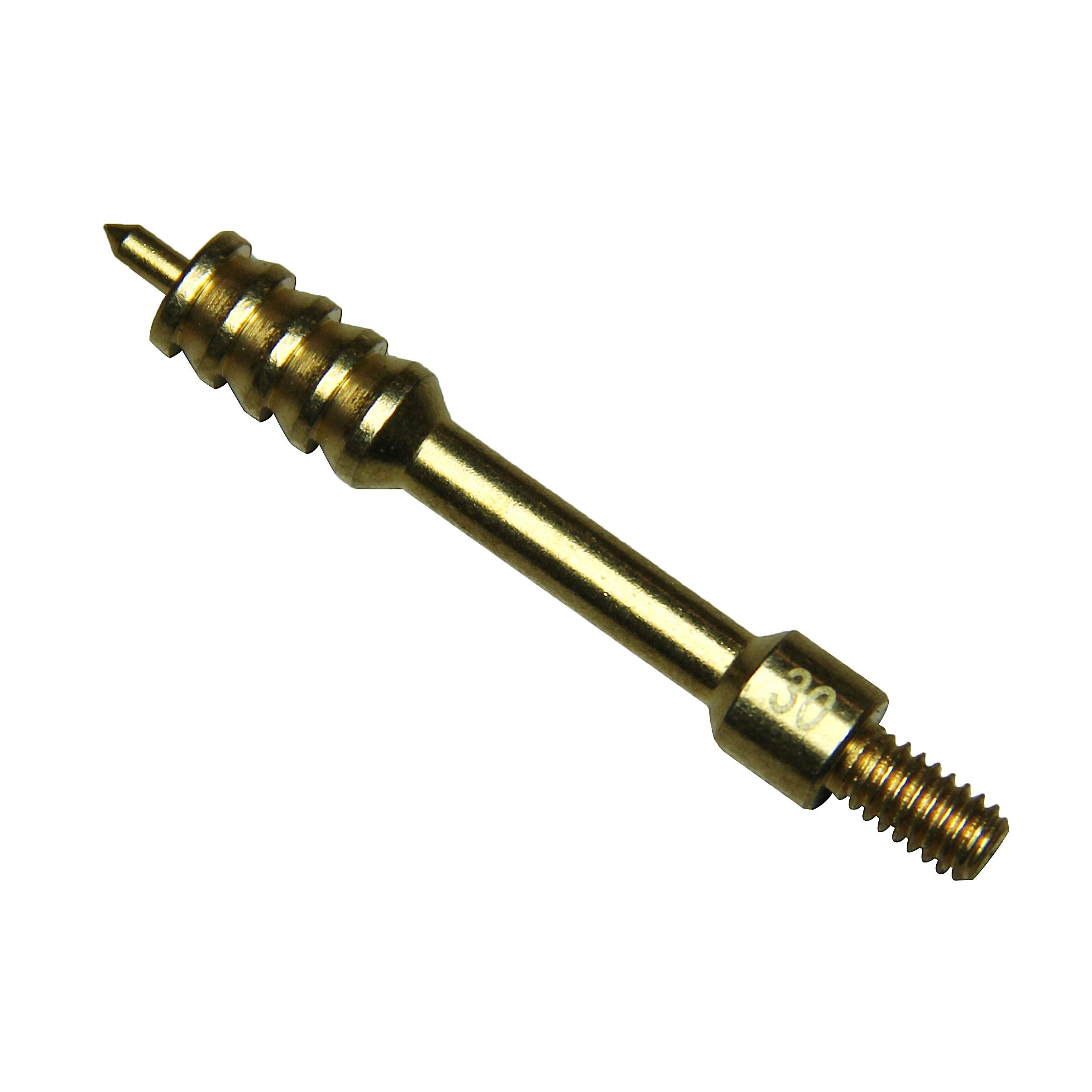 MaximalPower™ .30/.308 Caliber Gun Cleaning Jag with 8-32 Thread Brass Brush (5 Pack) - Perfect for Rifle Maintenance, Hunting Gear Care & Firearm Cleaning Kits
