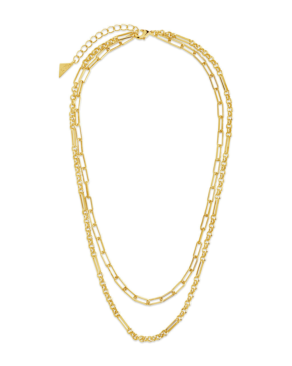 Shirin Layered Chain Necklace for Women - Elegant Gold & Silver Layered Necklaces - Perfect for Everyday Wear, Date Nights & Gifts