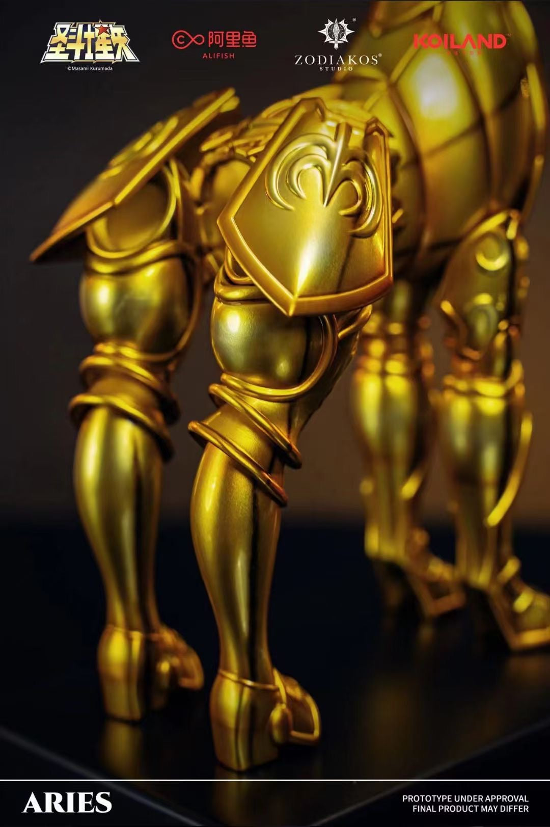 Masami Kurumada Aries Cloth Form - Saint Seiya Myth Cloth Action Figure for Collectors | Perfect for Anime Fans Display & Cosplay Props
