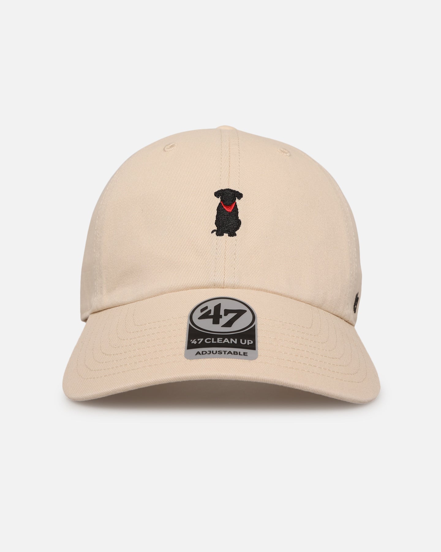 47 Brand Black Labrador 'Dog Collection' 47 Clean Up Strapback Natural Hat - Adjustable Snapback Cap for Dog Lovers, Outdoor Activities & Casual Wear
