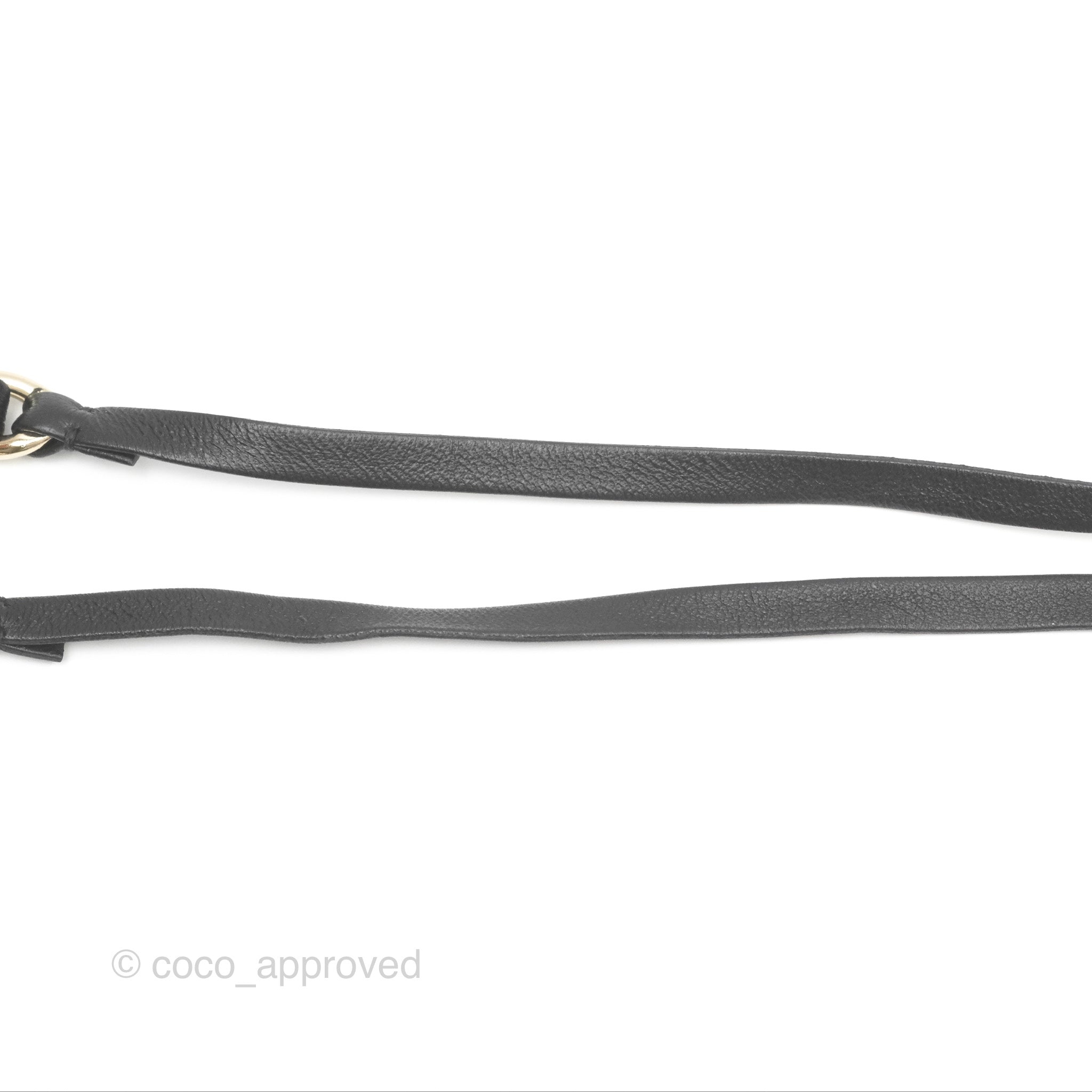 Chanel CC Woven Hair Band & Belt Accessory - Black & Gold Tone 22P Collection | Elegant Hair Accessory & Fashion Belt for Women | Perfect for Parties, Weddings & Everyday Wear
