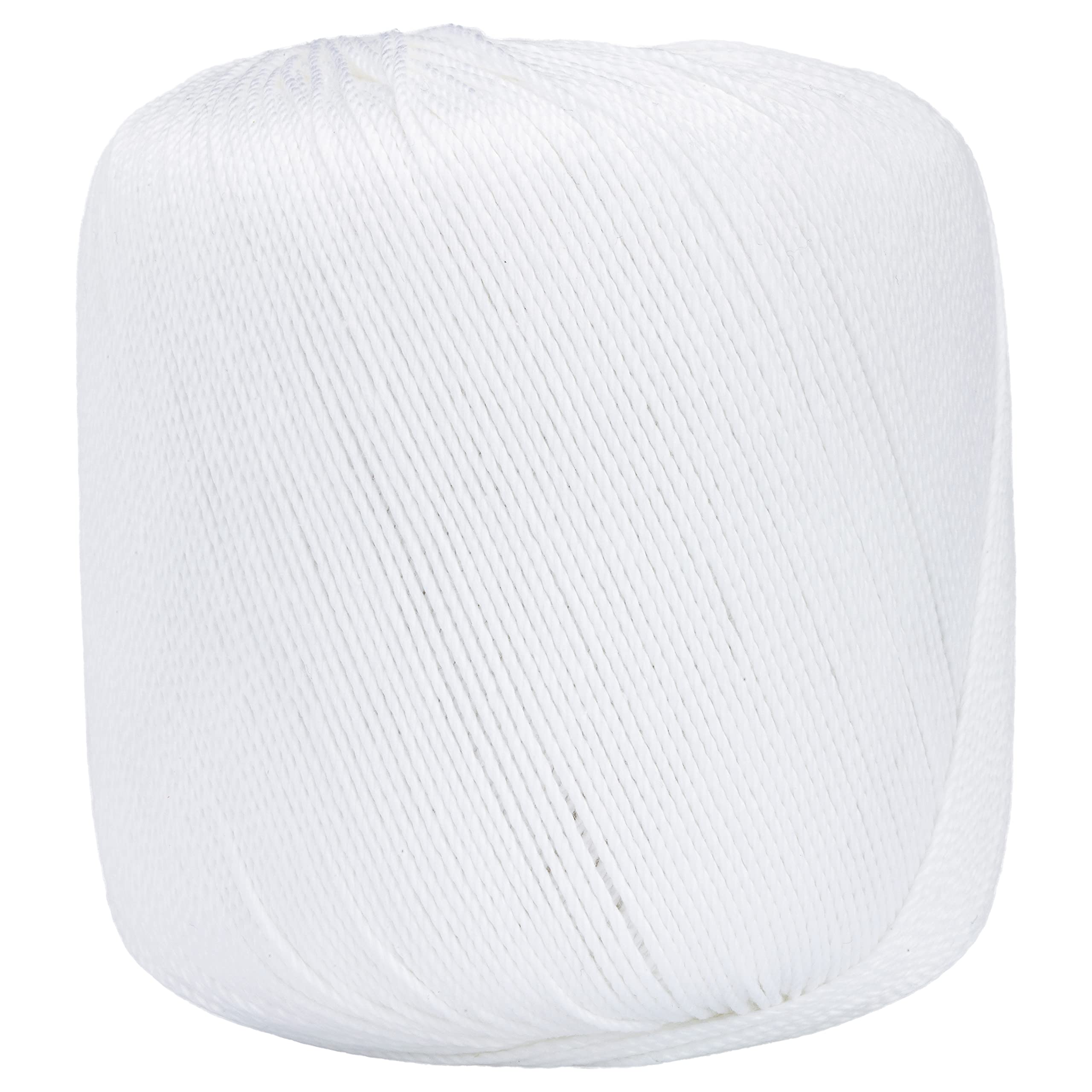 Red Heart Fashion Crochet Thread - Premium White Yarn for Knitting, Crocheting & DIY Crafts | Perfect for Scarves, Blankets & Home Decor Projects