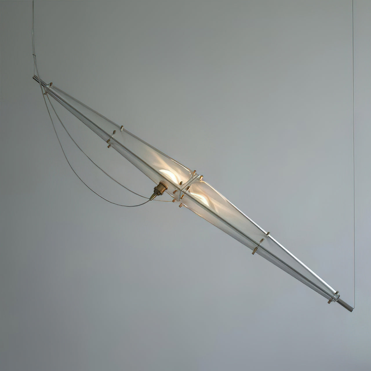 Fragment Pendant Lamp - Modern Glass Ceiling Light Fixture for Dining Room, Kitchen, Living Room & Bedroom Decor