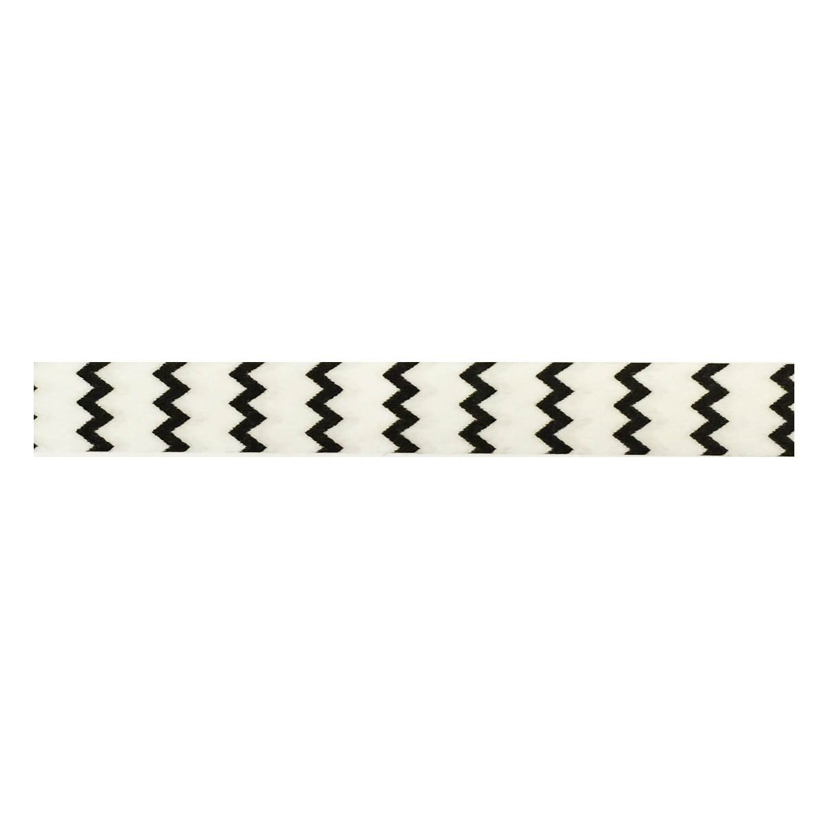 Allydrew Decorative Washi Masking Tape - Black and White Chevron Pattern for Scrapbooking, Journaling, Gift Wrapping & DIY Crafts
