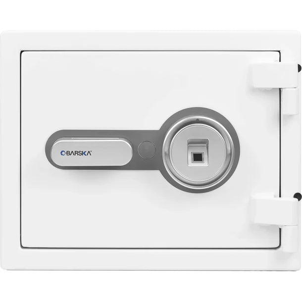Barska AX13738 Biometric Fireproof Safe - Digital Fingerprint Security Box for Home & Office - Protect Documents, Jewelry, Cash & Valuables from Fire & Theft